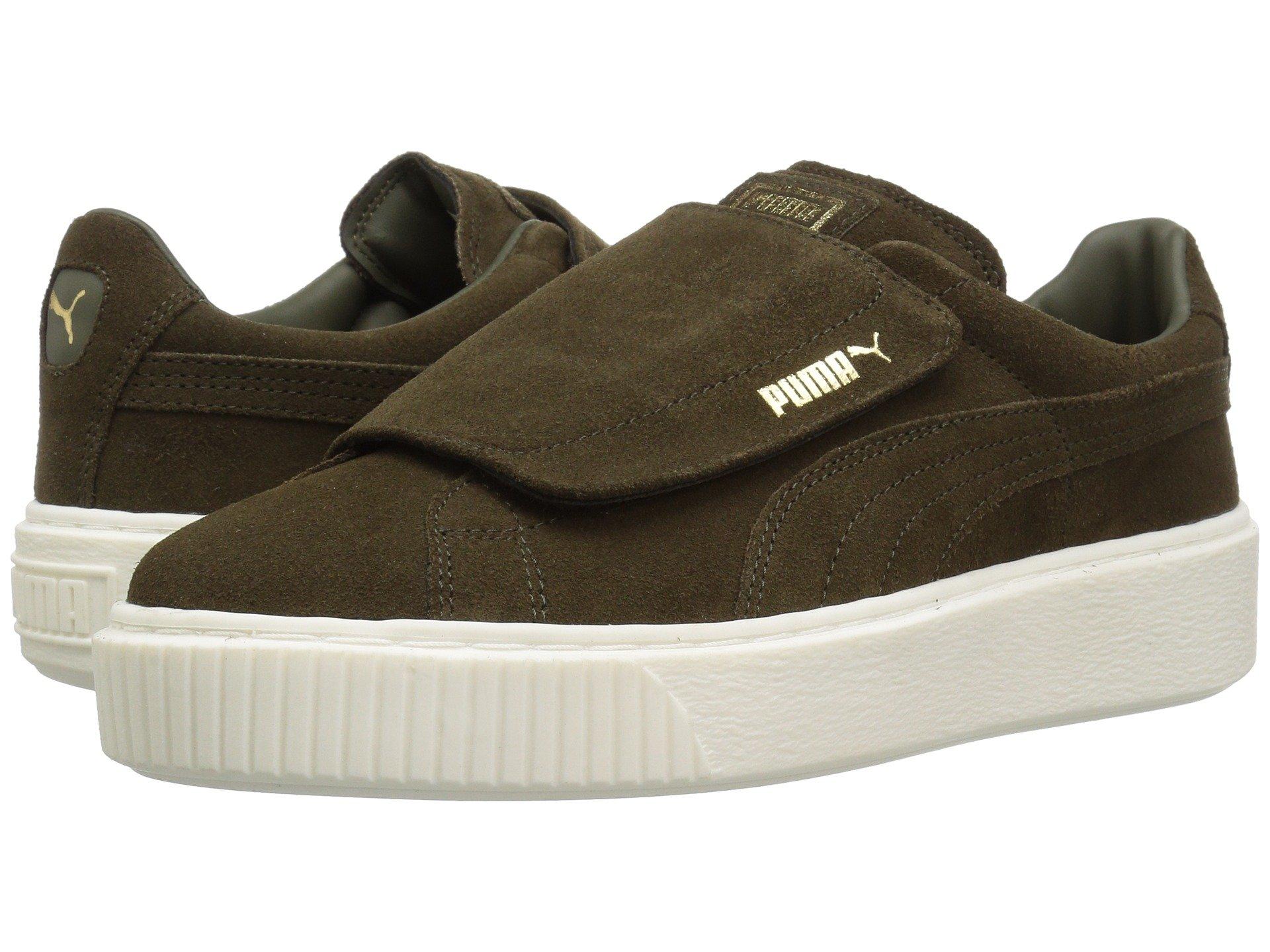 puma suede platform marshmallow