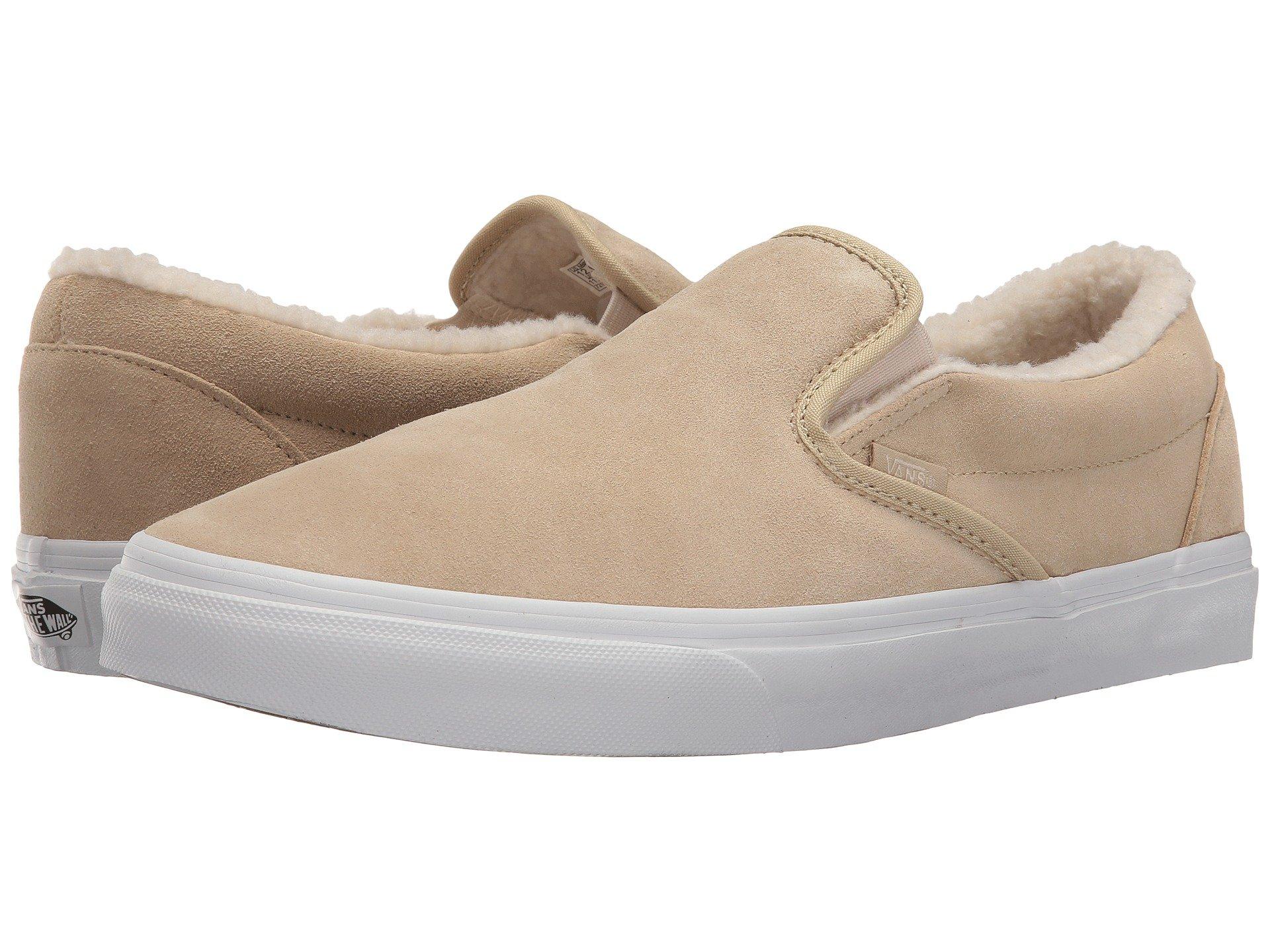 vans pale khaki true white