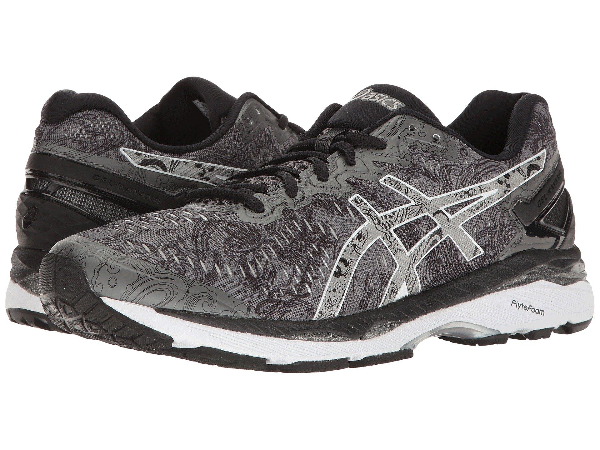 Asics Gel Kayano 23 Lite Show In Carbon Silver Reflective Modesens