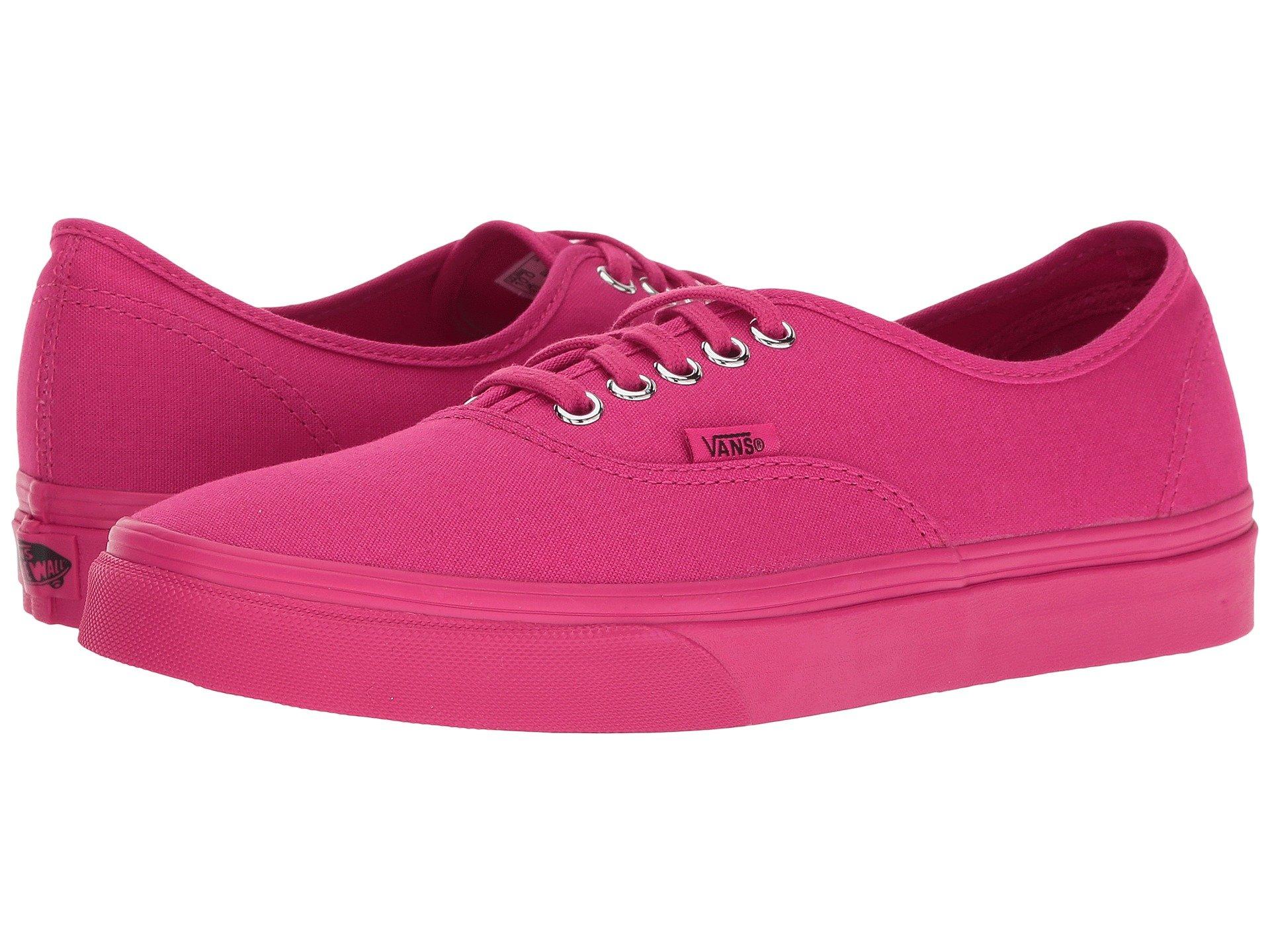 vans authentic mono red