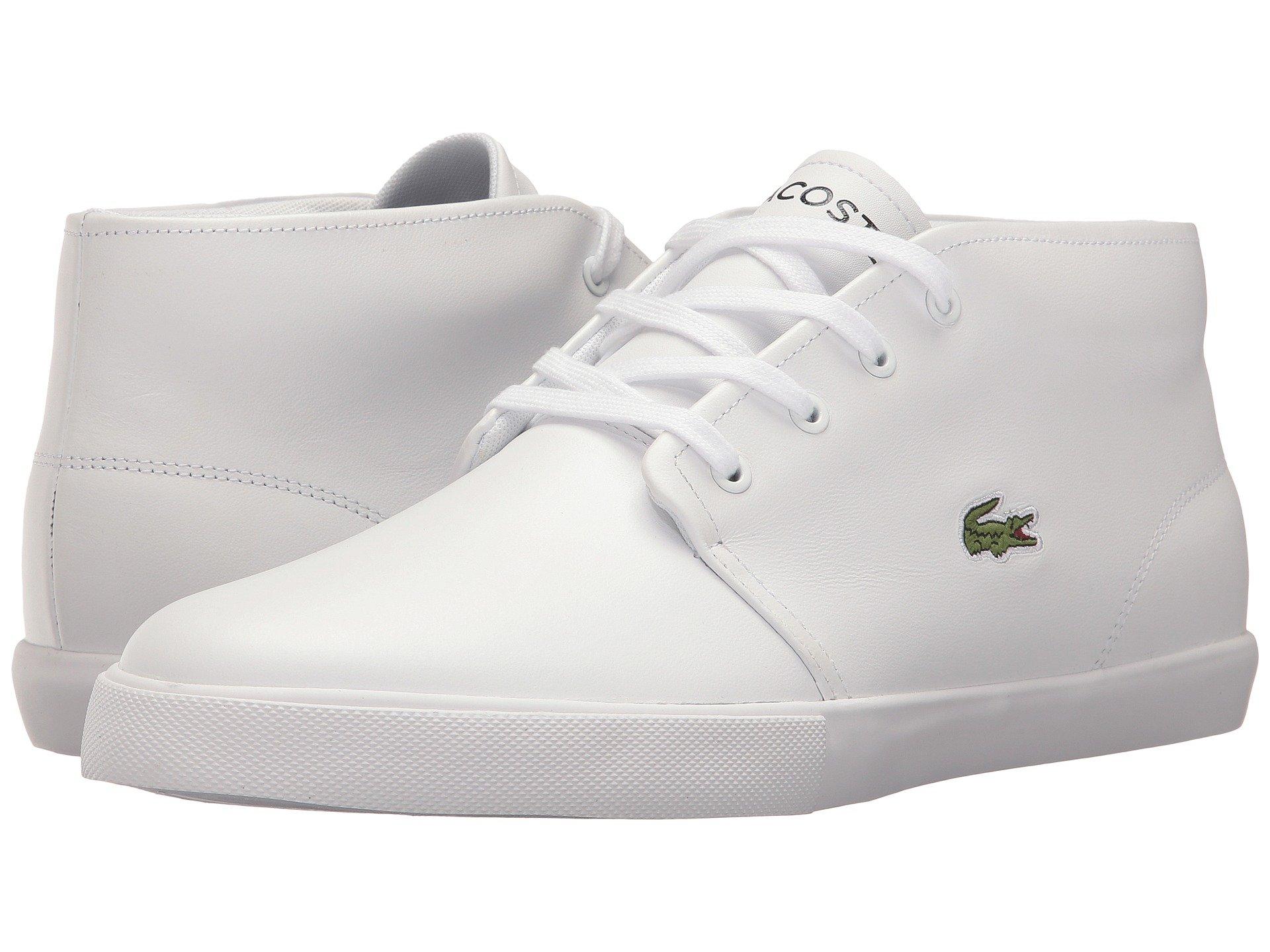 Lacoste Asparta 317 Us In White/white 