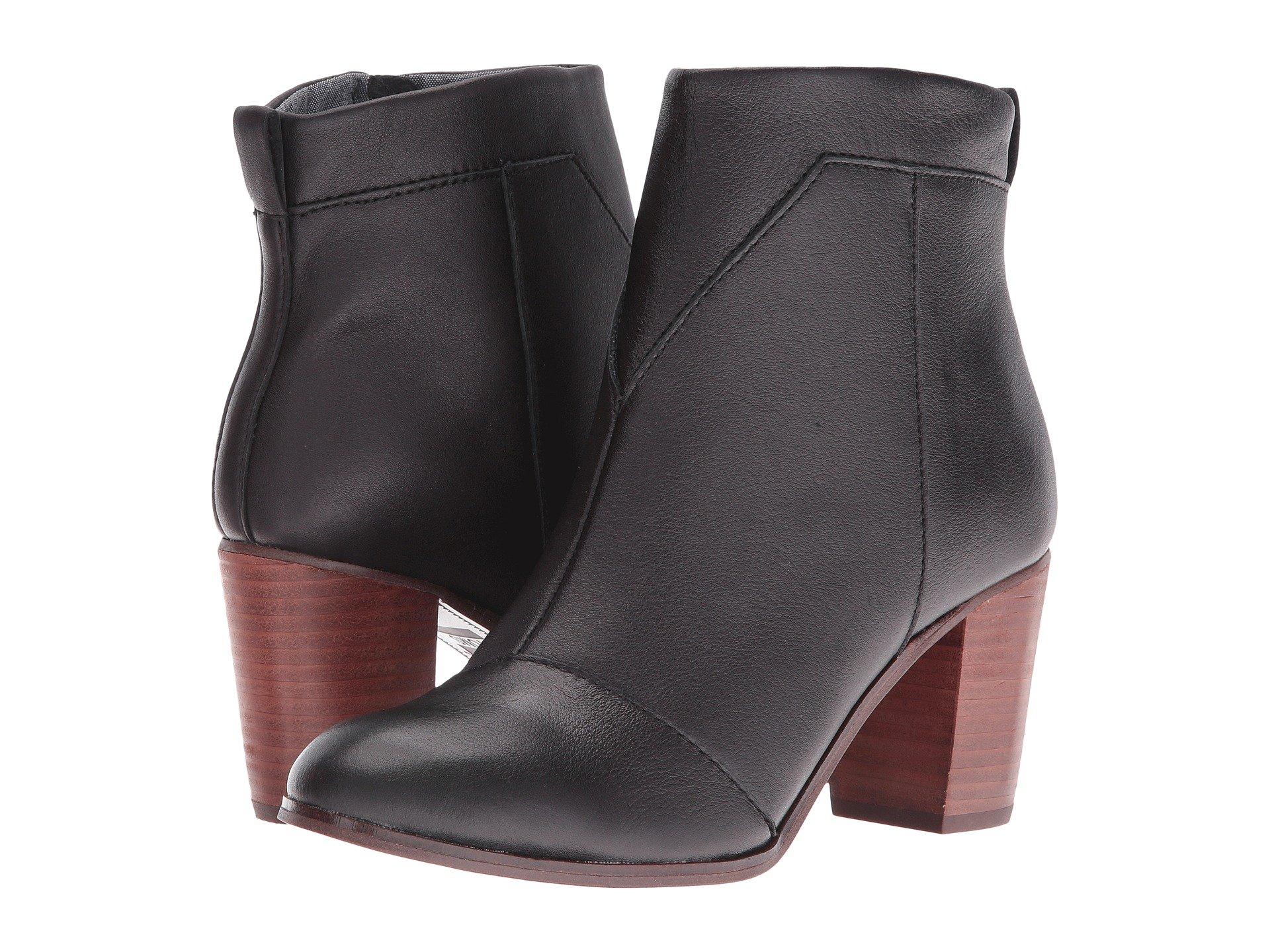 toms lunata bootie black