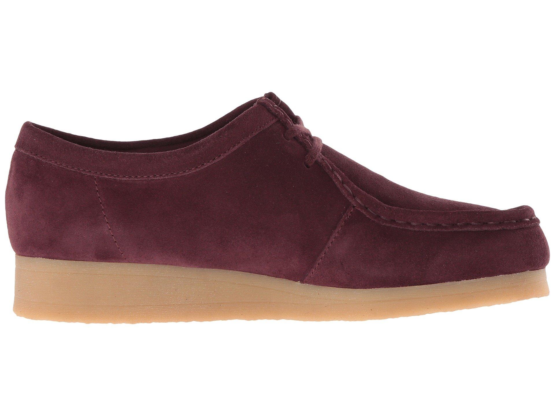 clarks padmora burgundy