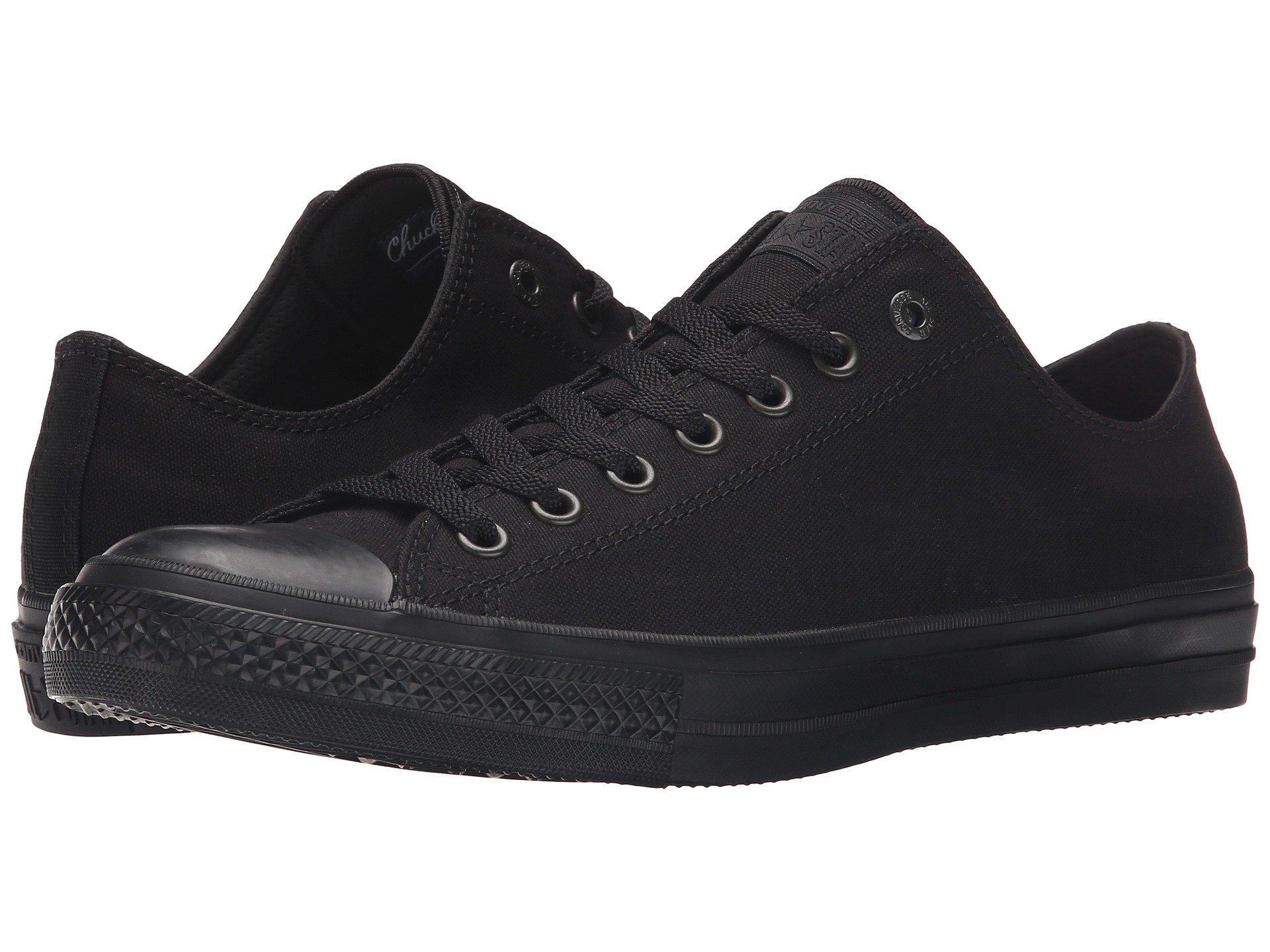 converse 2 all black