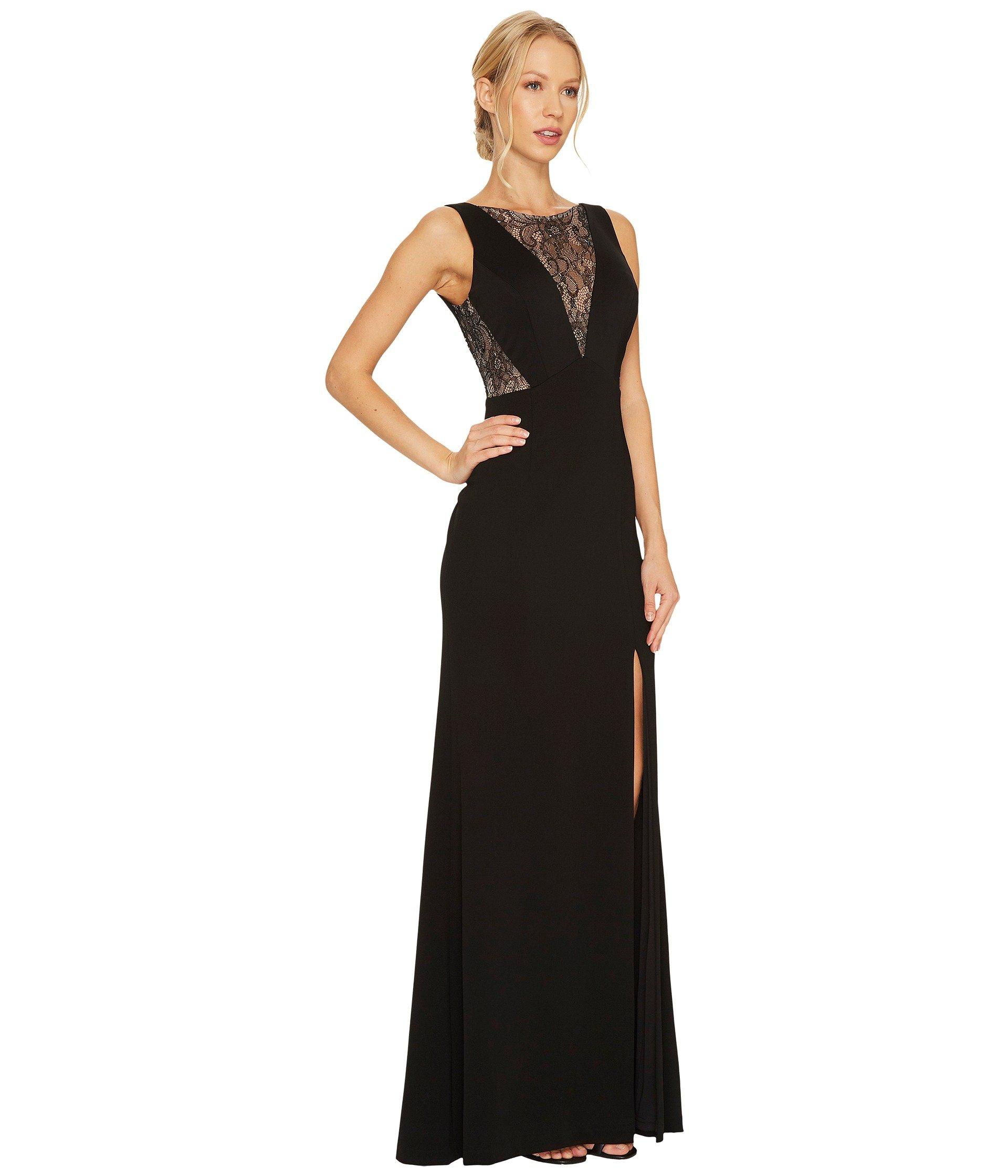 adrianna papell jersey gown