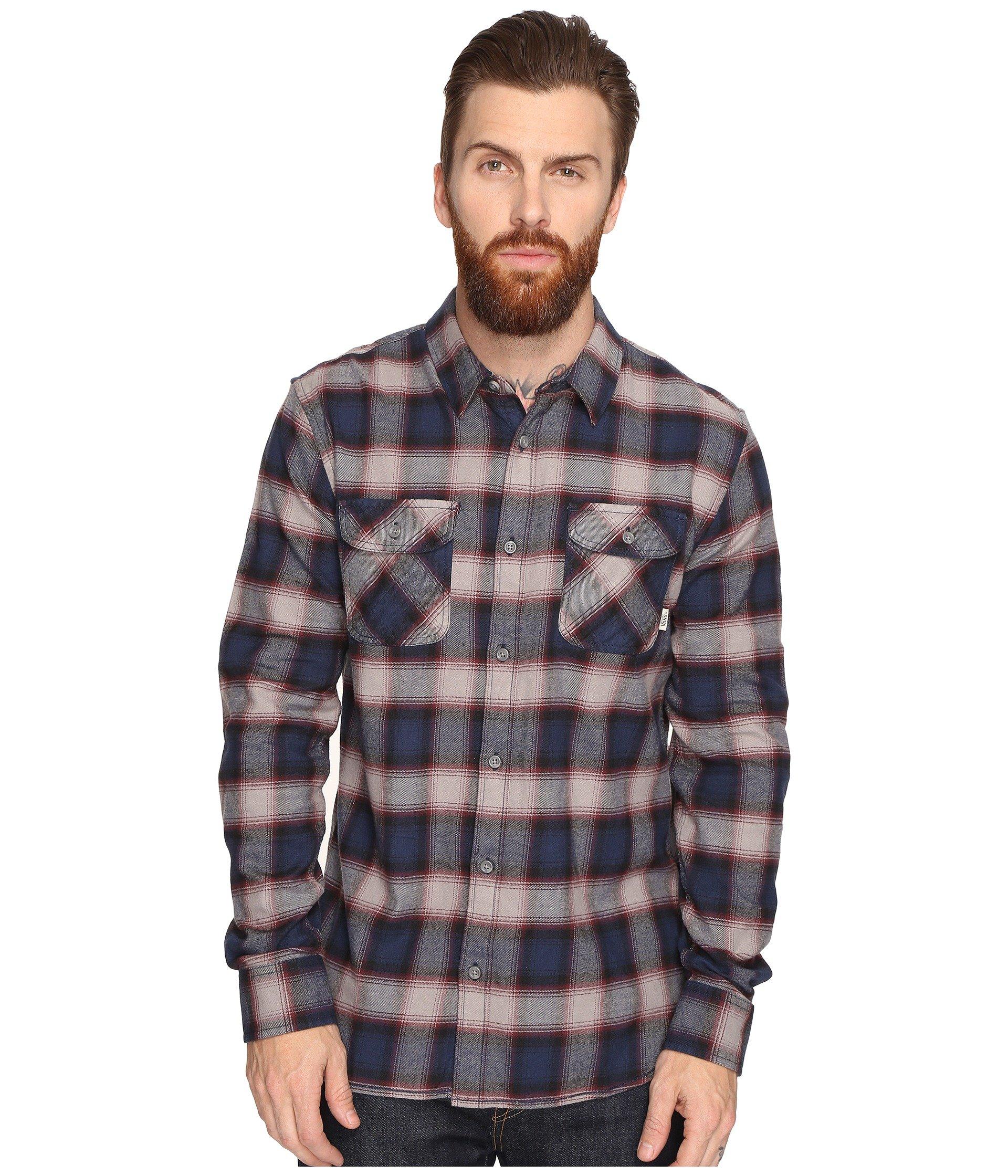 vans banfield flannel shirt