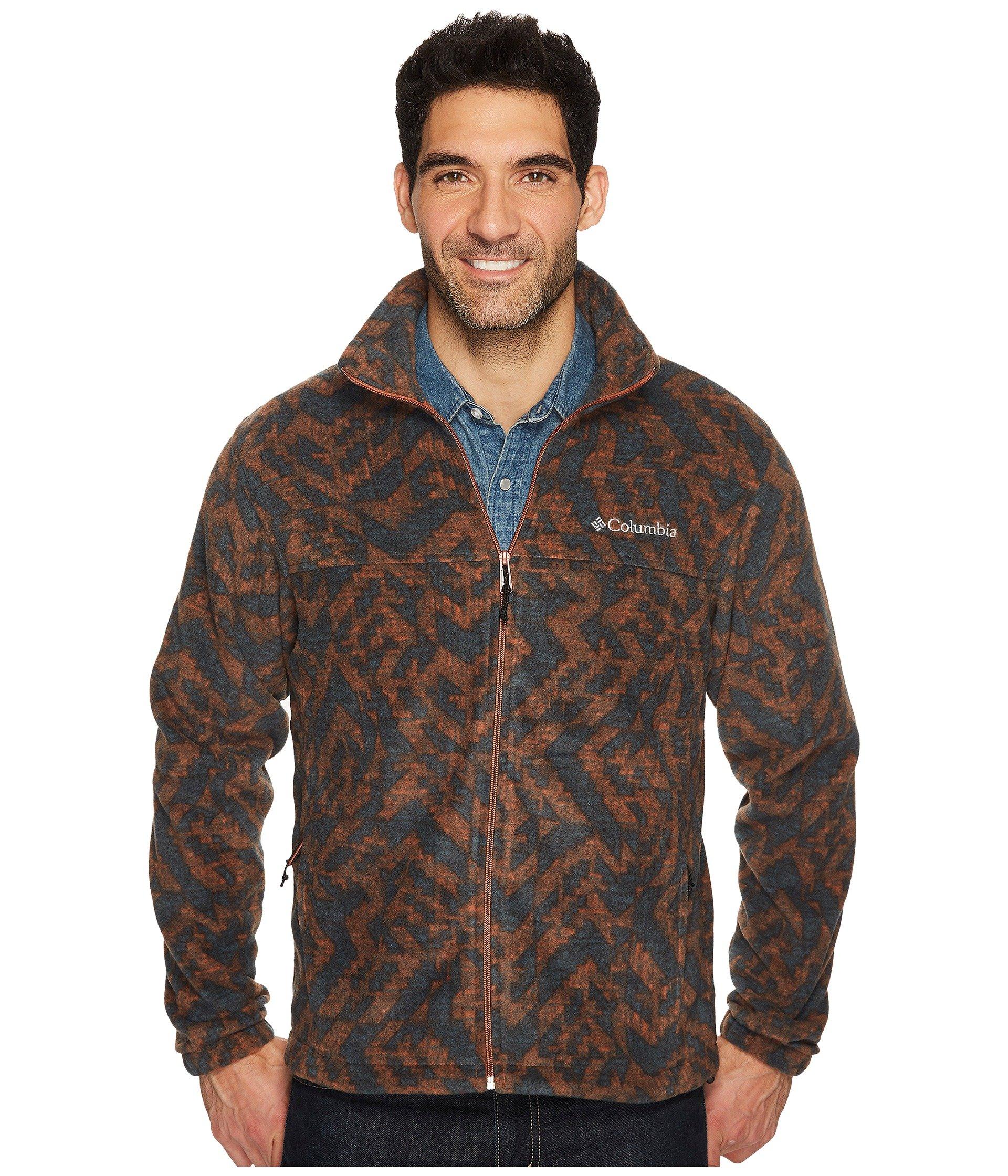 columbia steens mountain print jacket