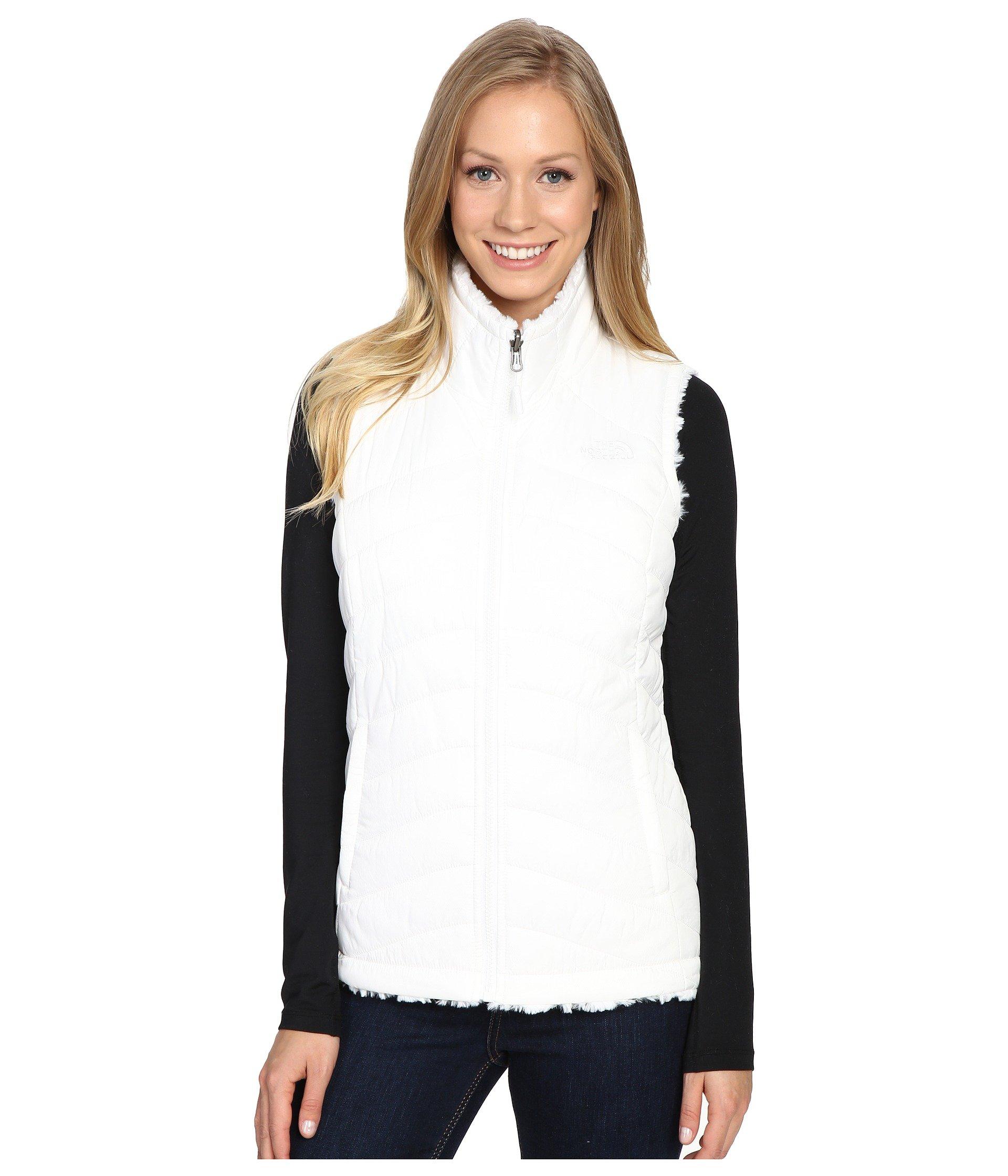 north face reversible vest