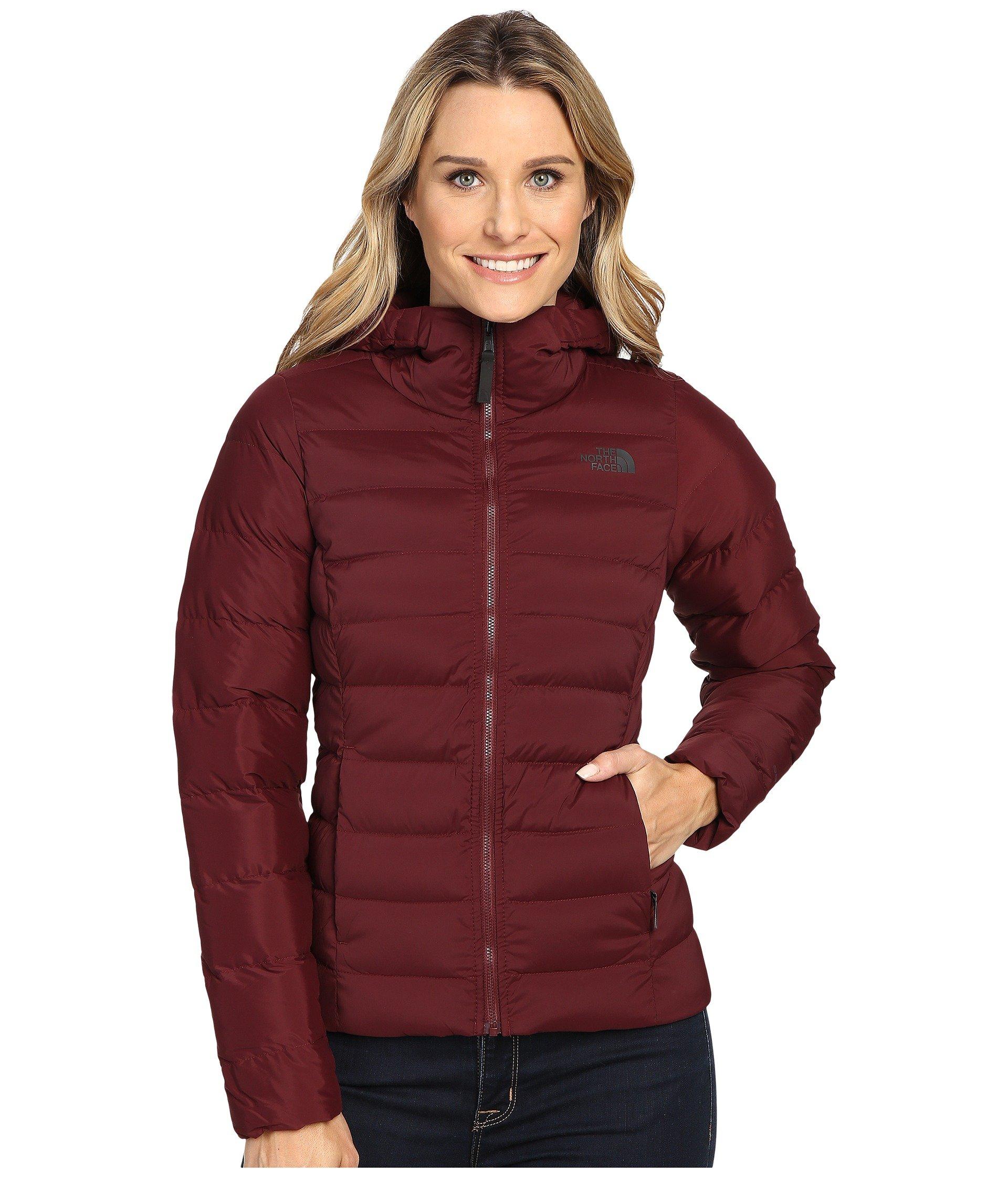 deep garnet red north face