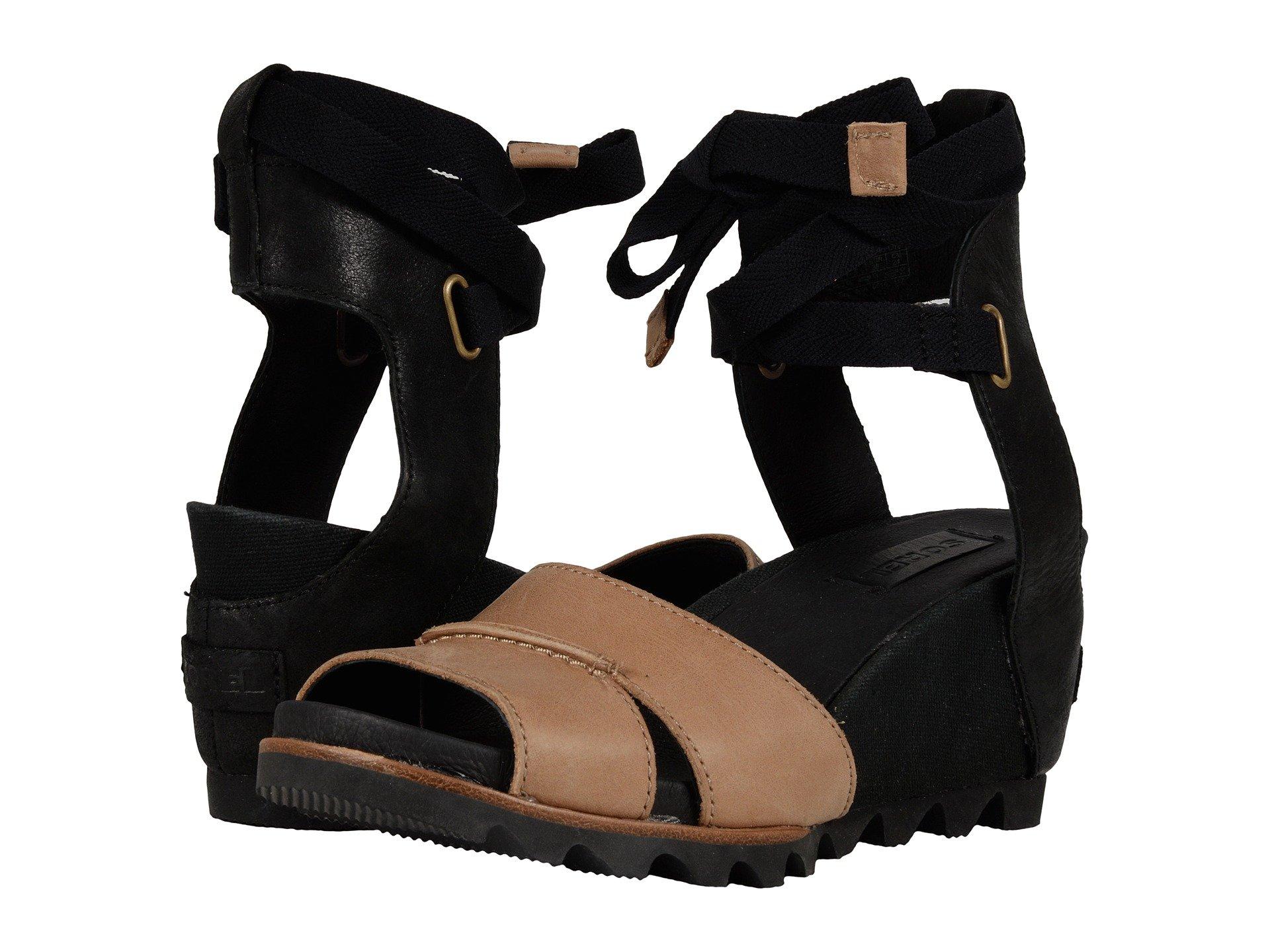 sorel joanie wrap sandal