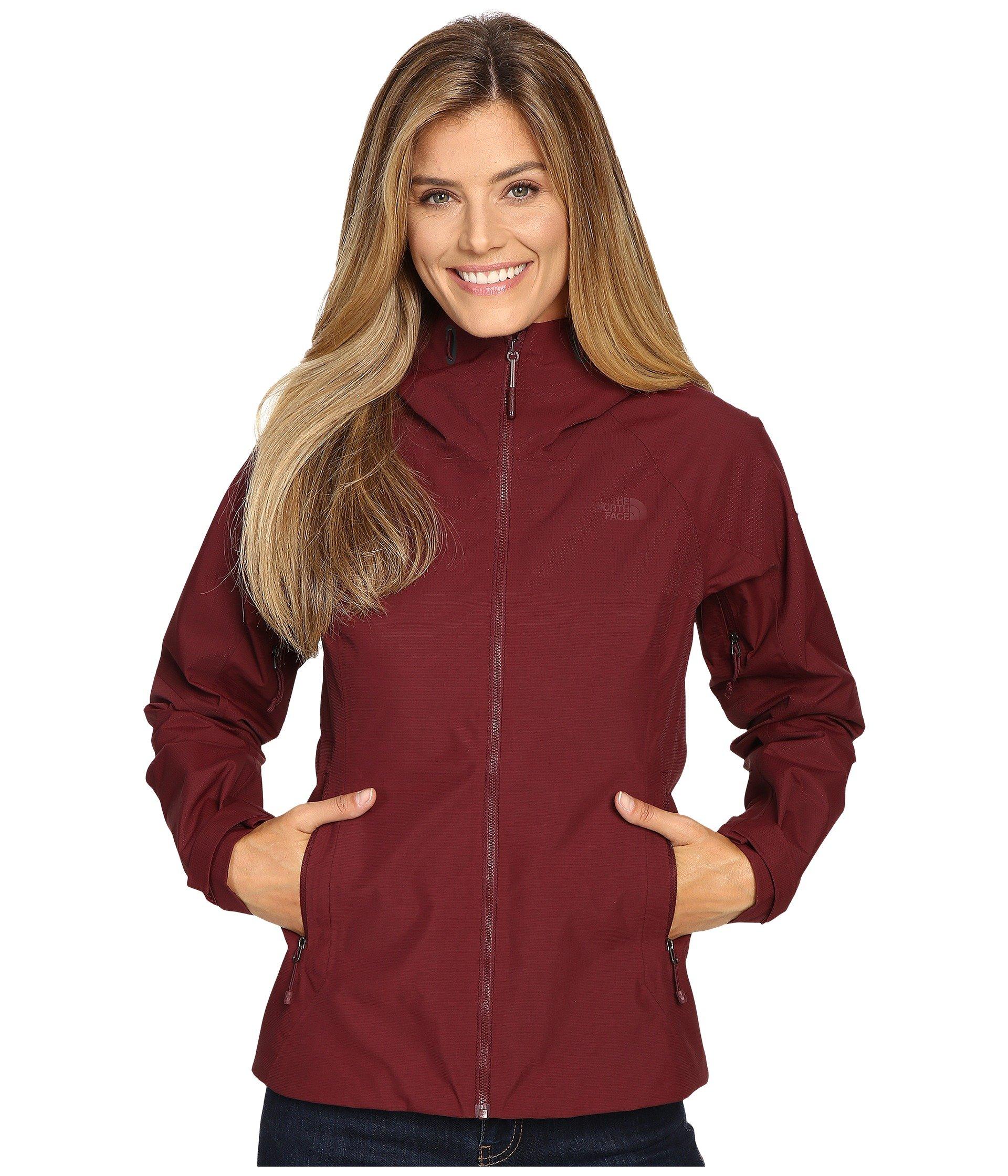 north face deep garnet red