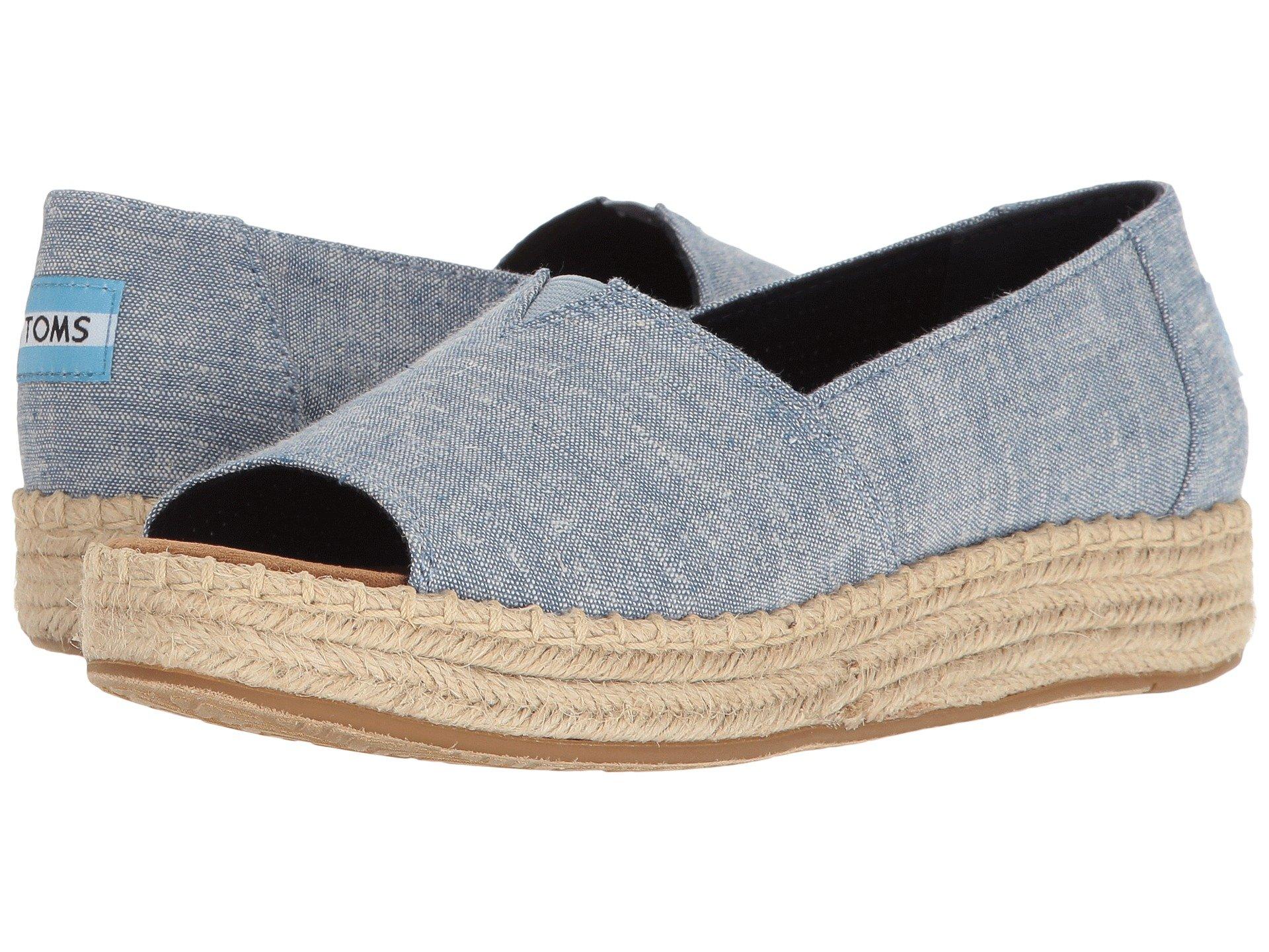 toms alpargata open toe platform