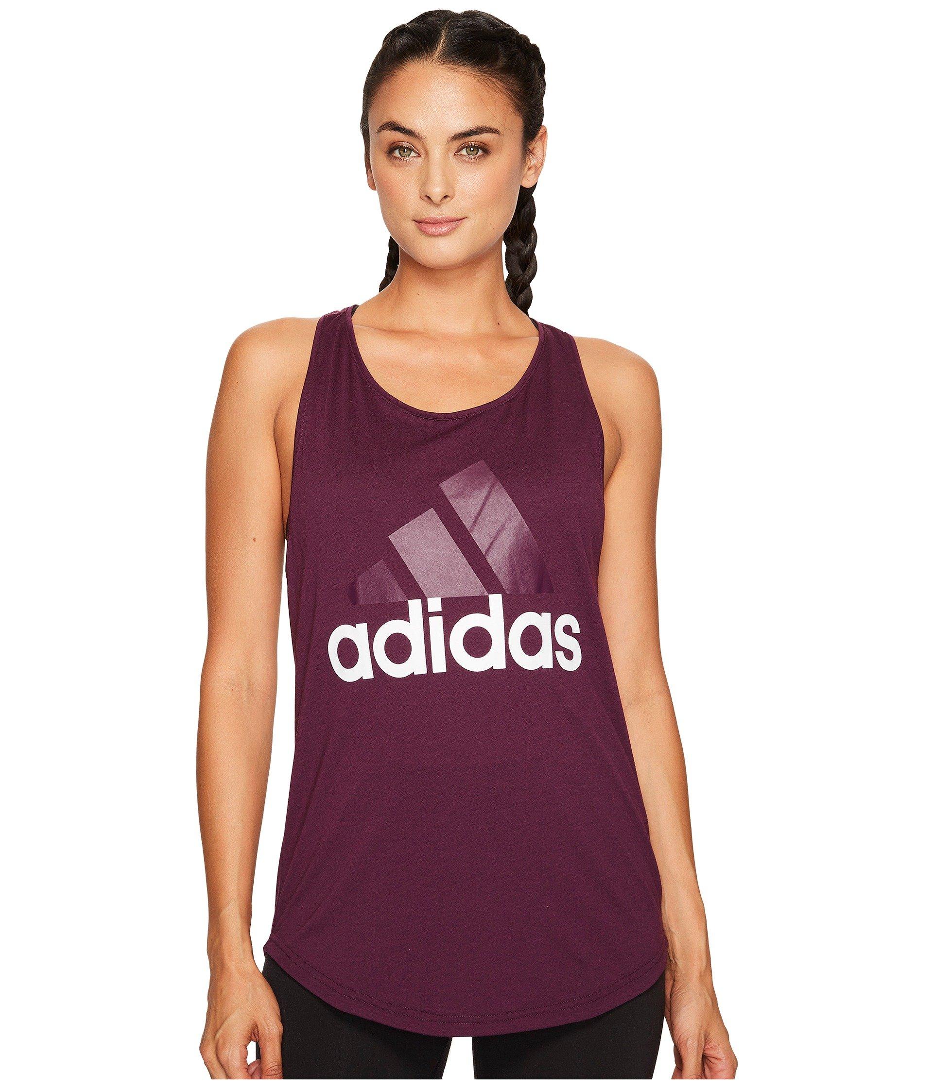 adidas loose tank top