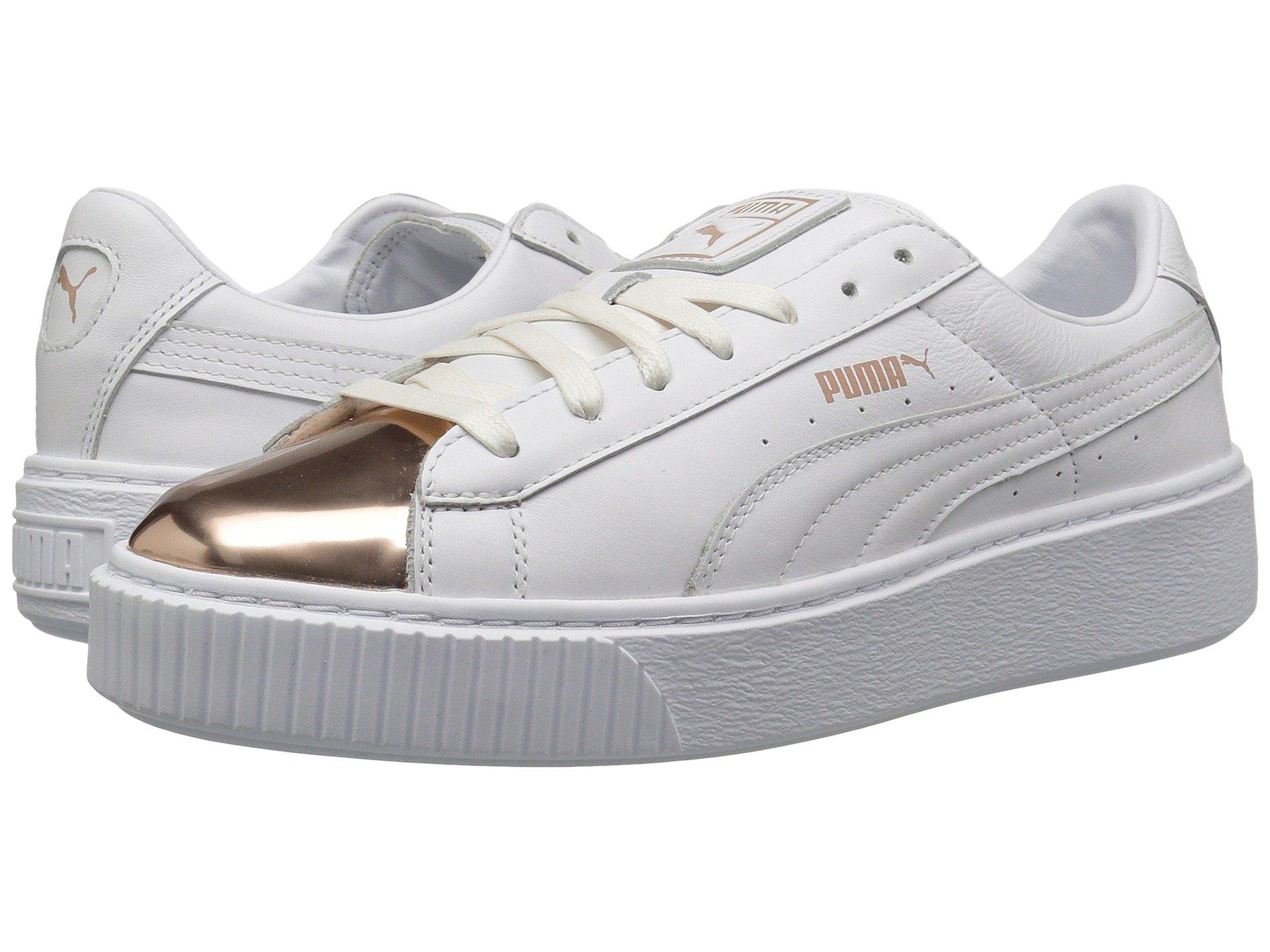 puma basket rose gold puma basket rose gold