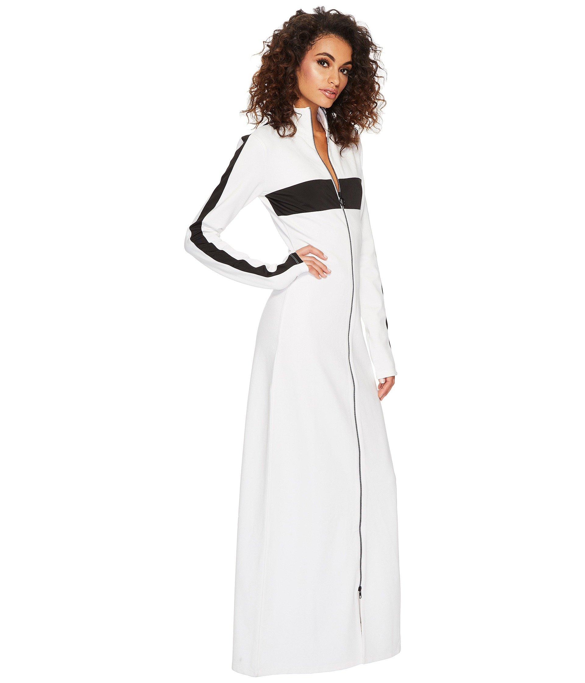 puma fenty mock neck maxi dress