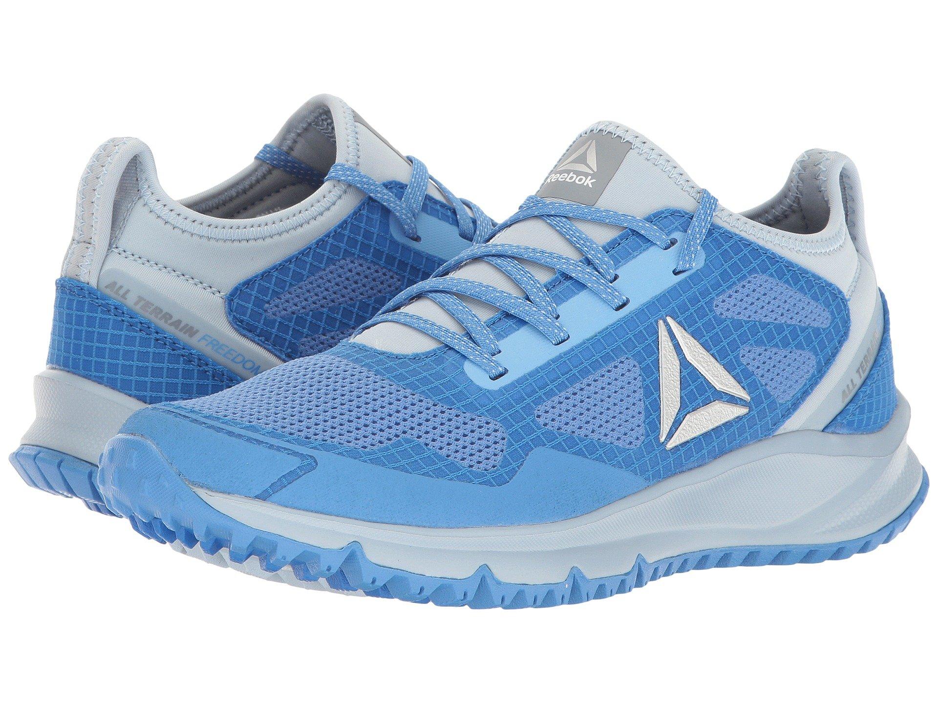 all blue reebok