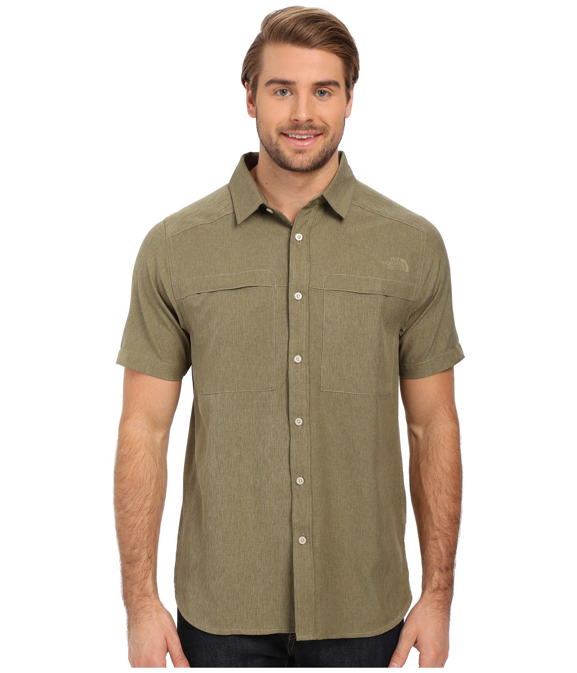 the north face short sleeve shirt