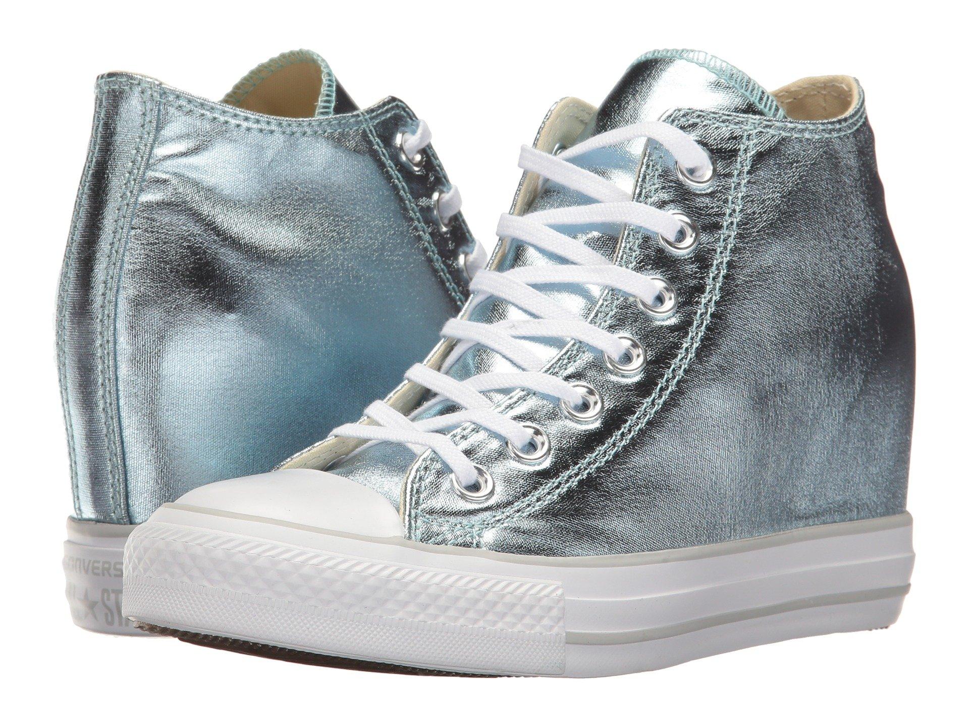 converse ctas metallic