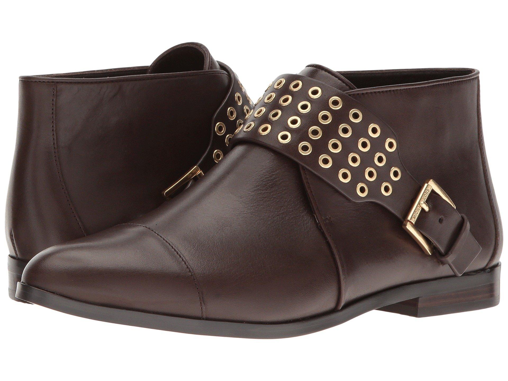 michael kors flat booties