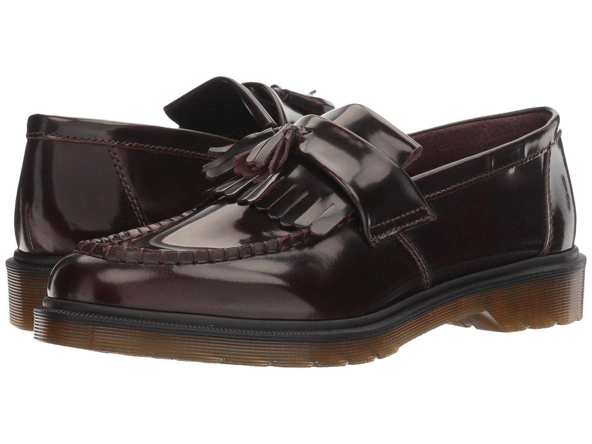 dr martens adrian cherry red