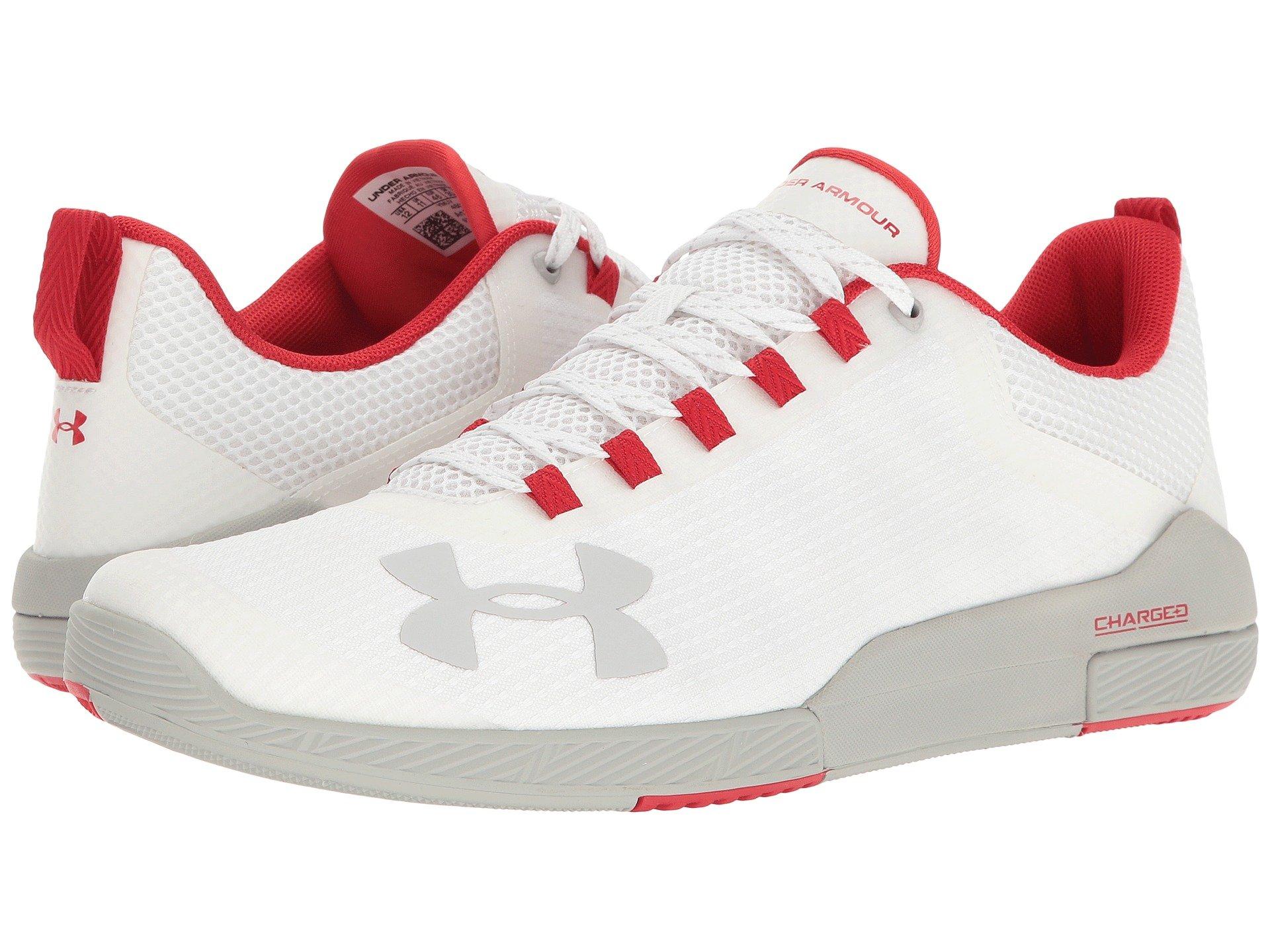 Under Armour Ua Charged Legend In White/aluminum/aluminum | ModeSens