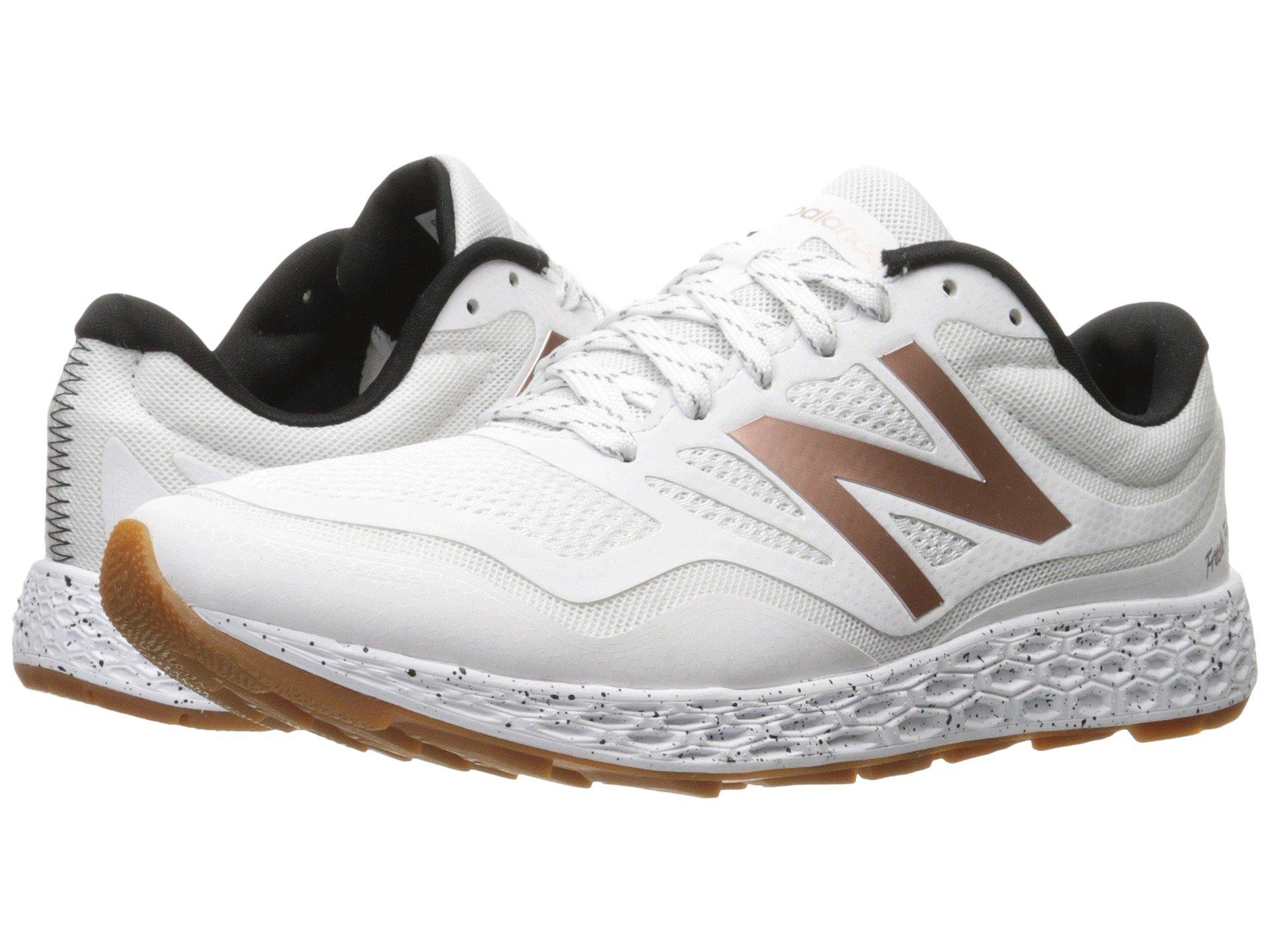 new balance white rose gold