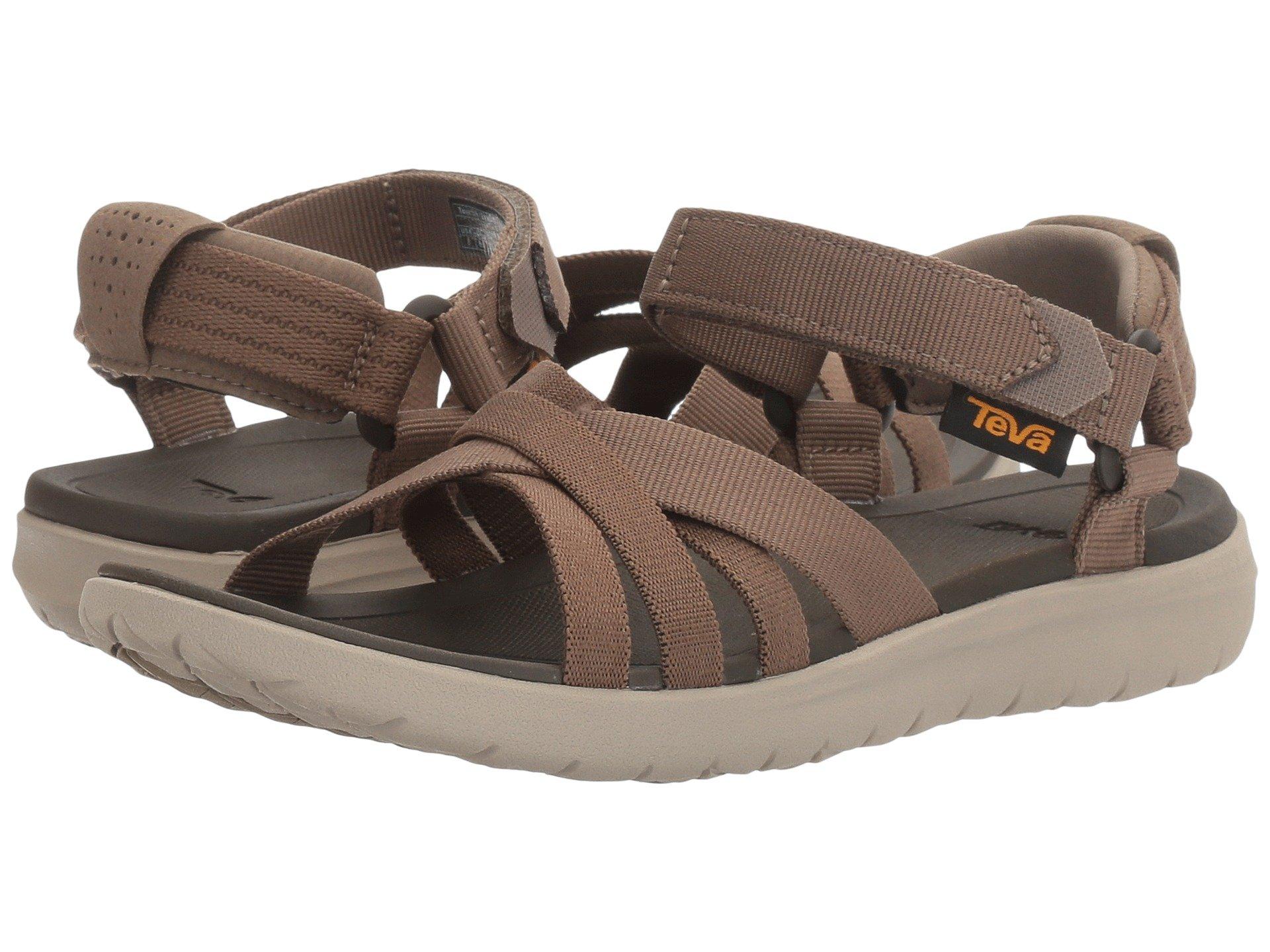 teva sanborn sandal walnut