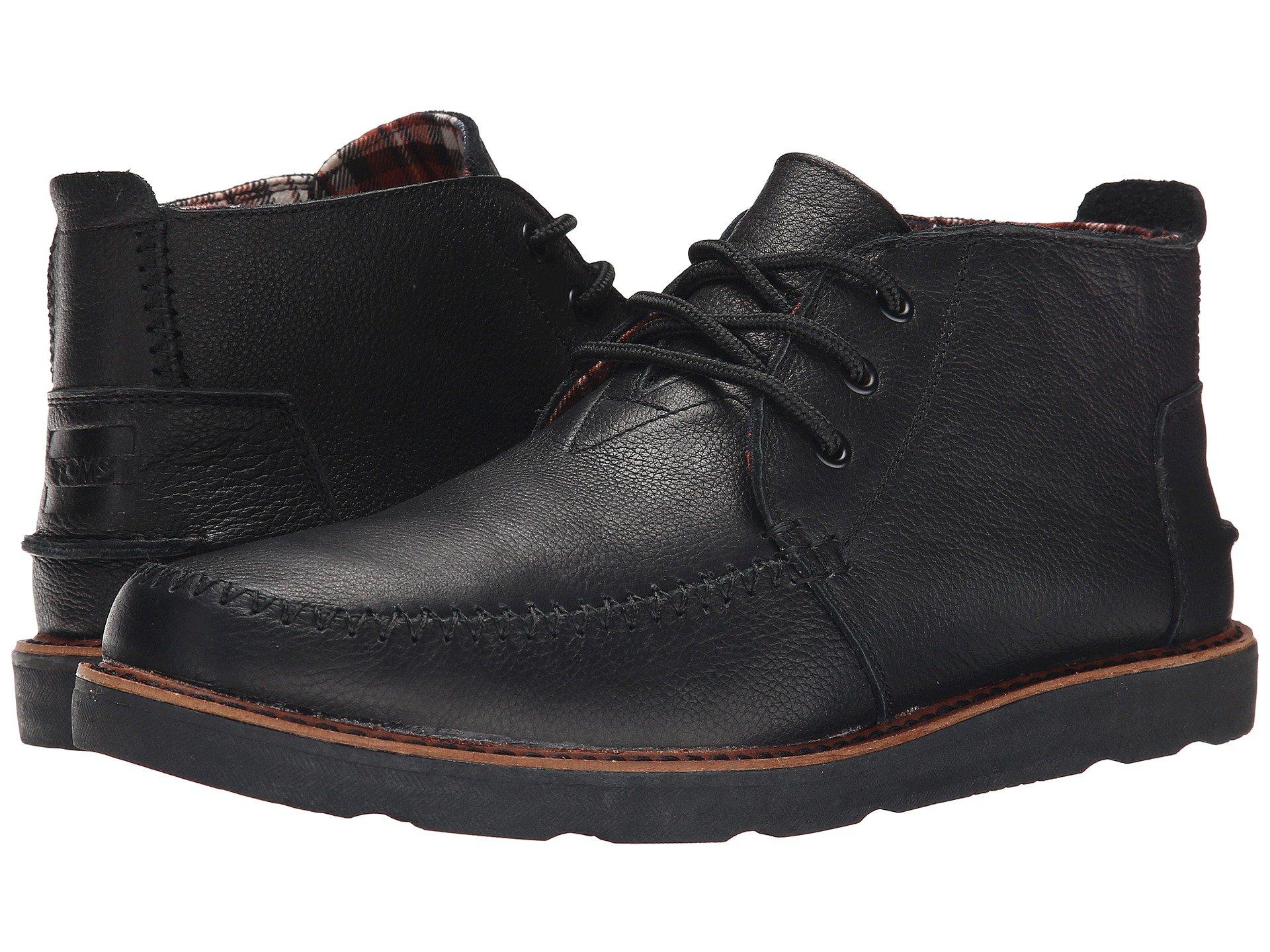 full grain leather chukka boots