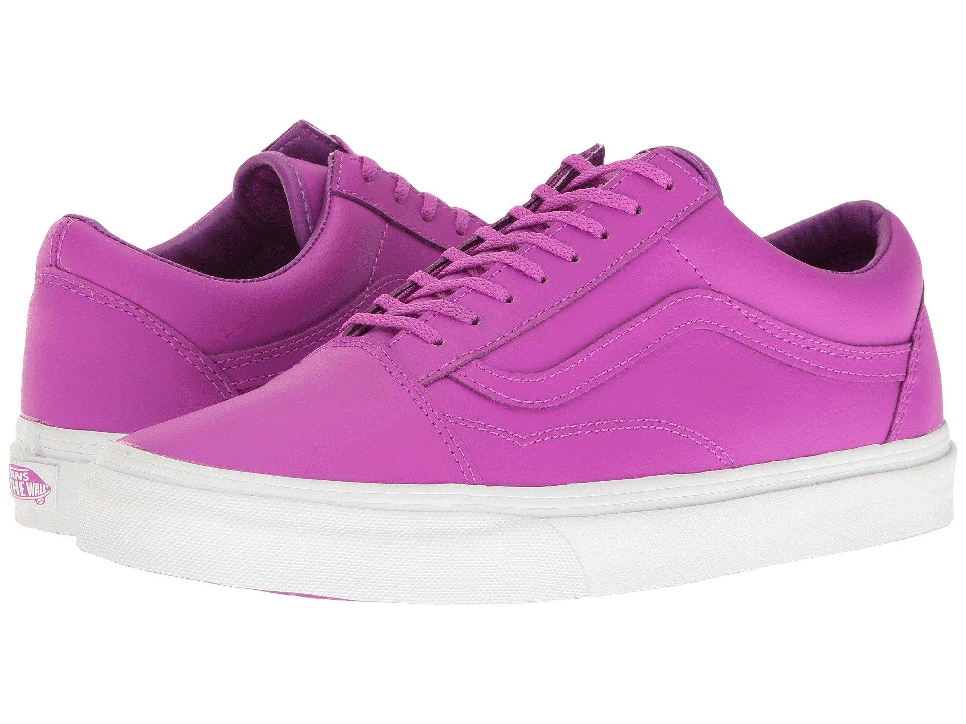 neon purple vans