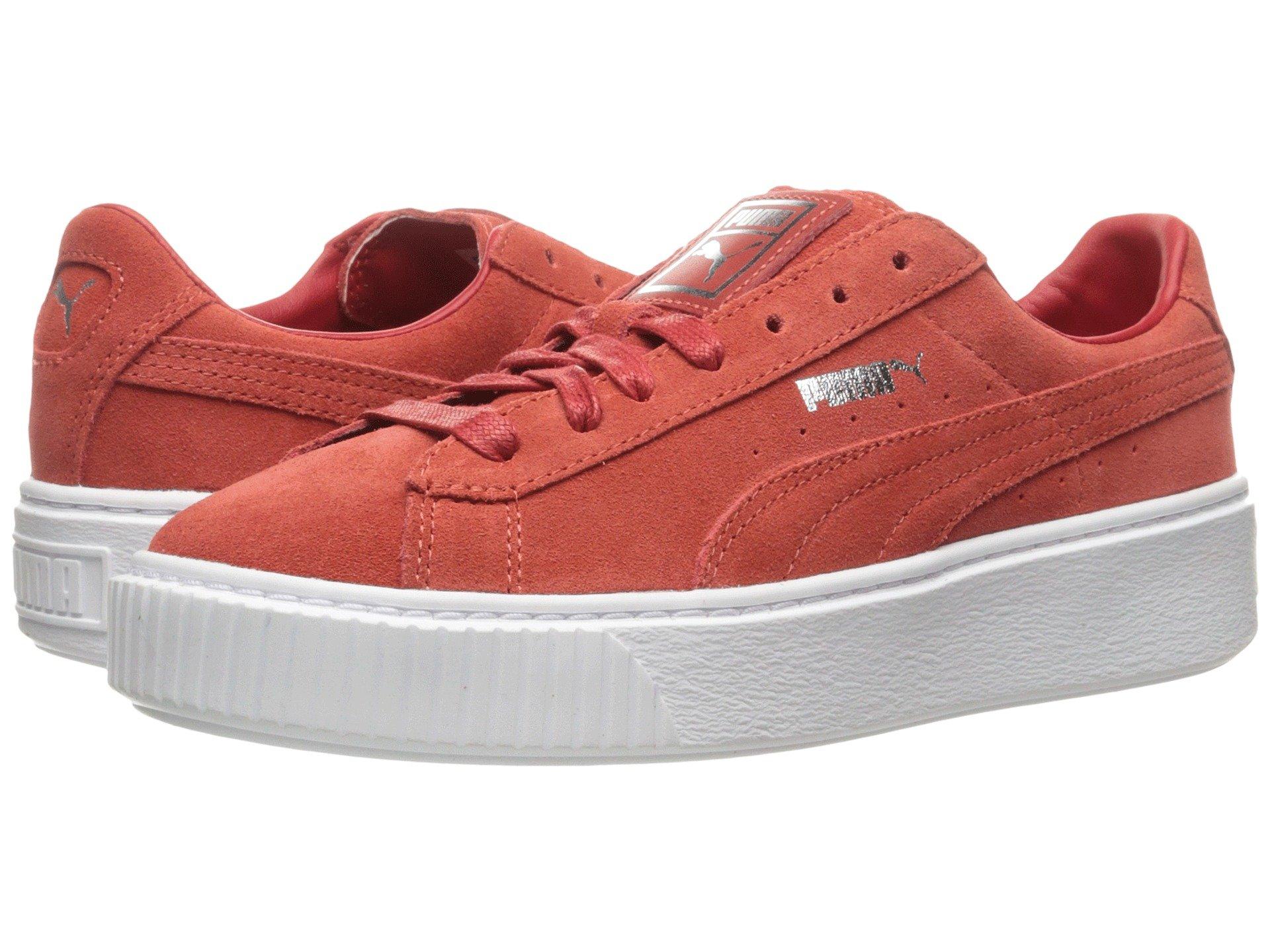 puma suede platform core