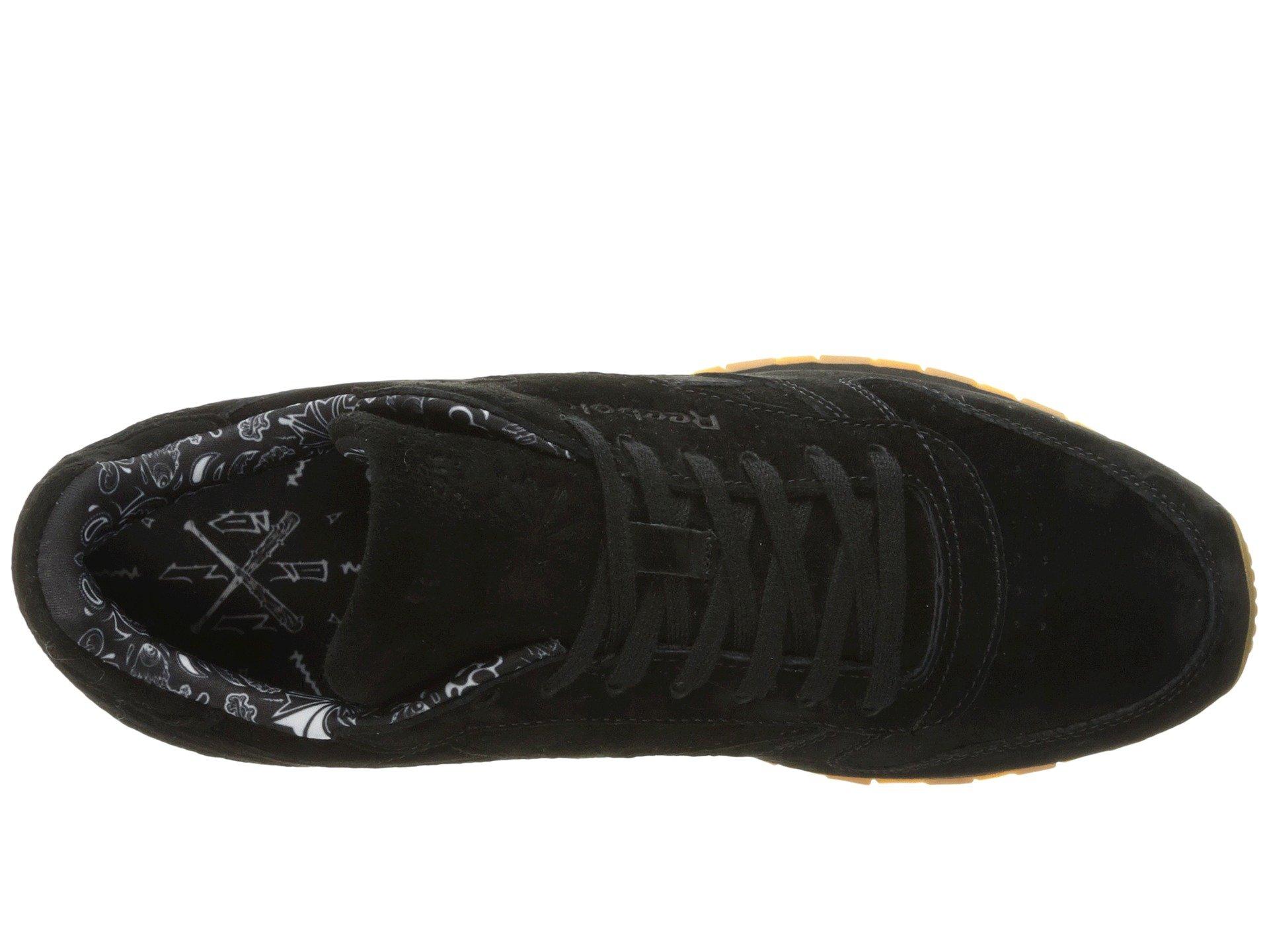reebok classic leather tdc black