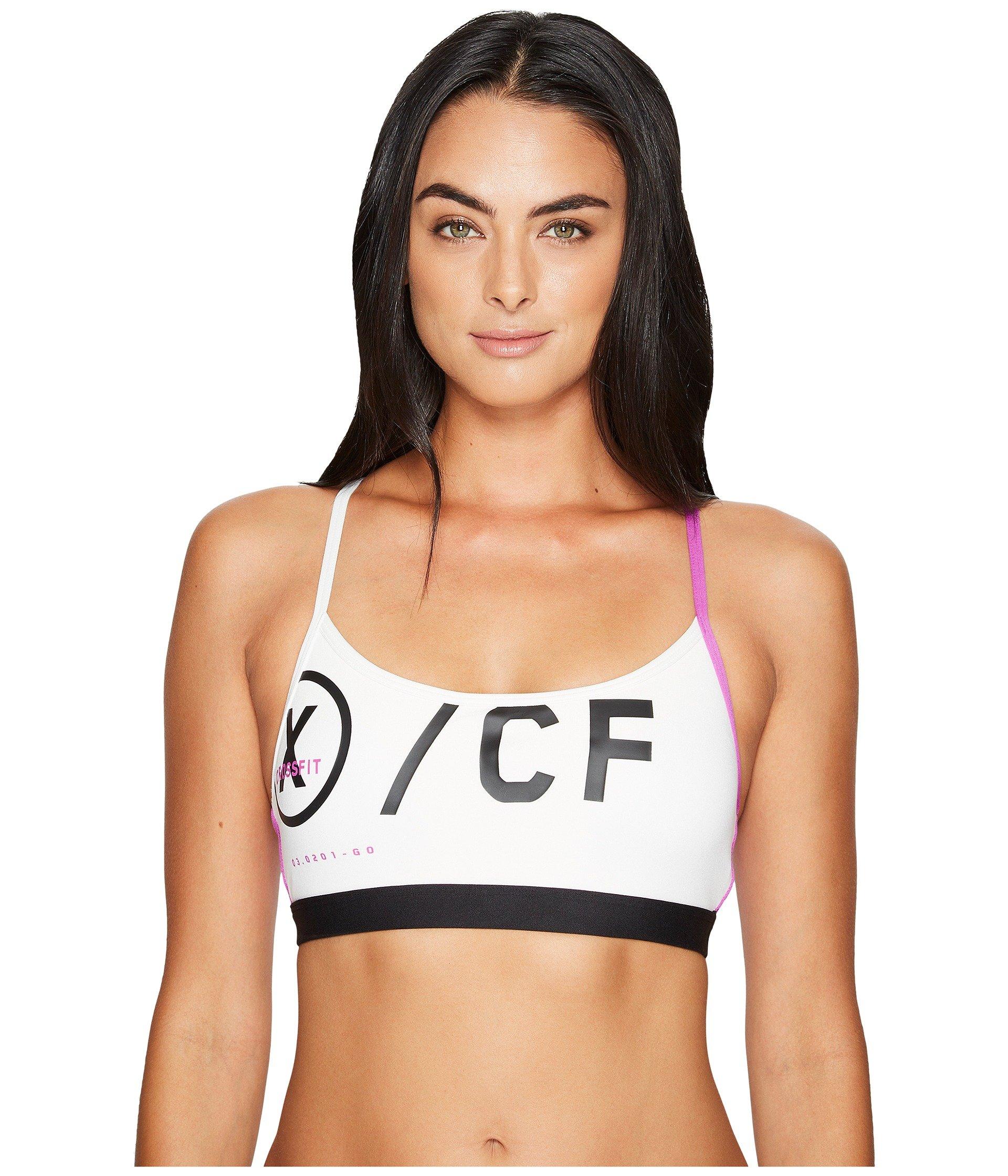 reebok strappy bra