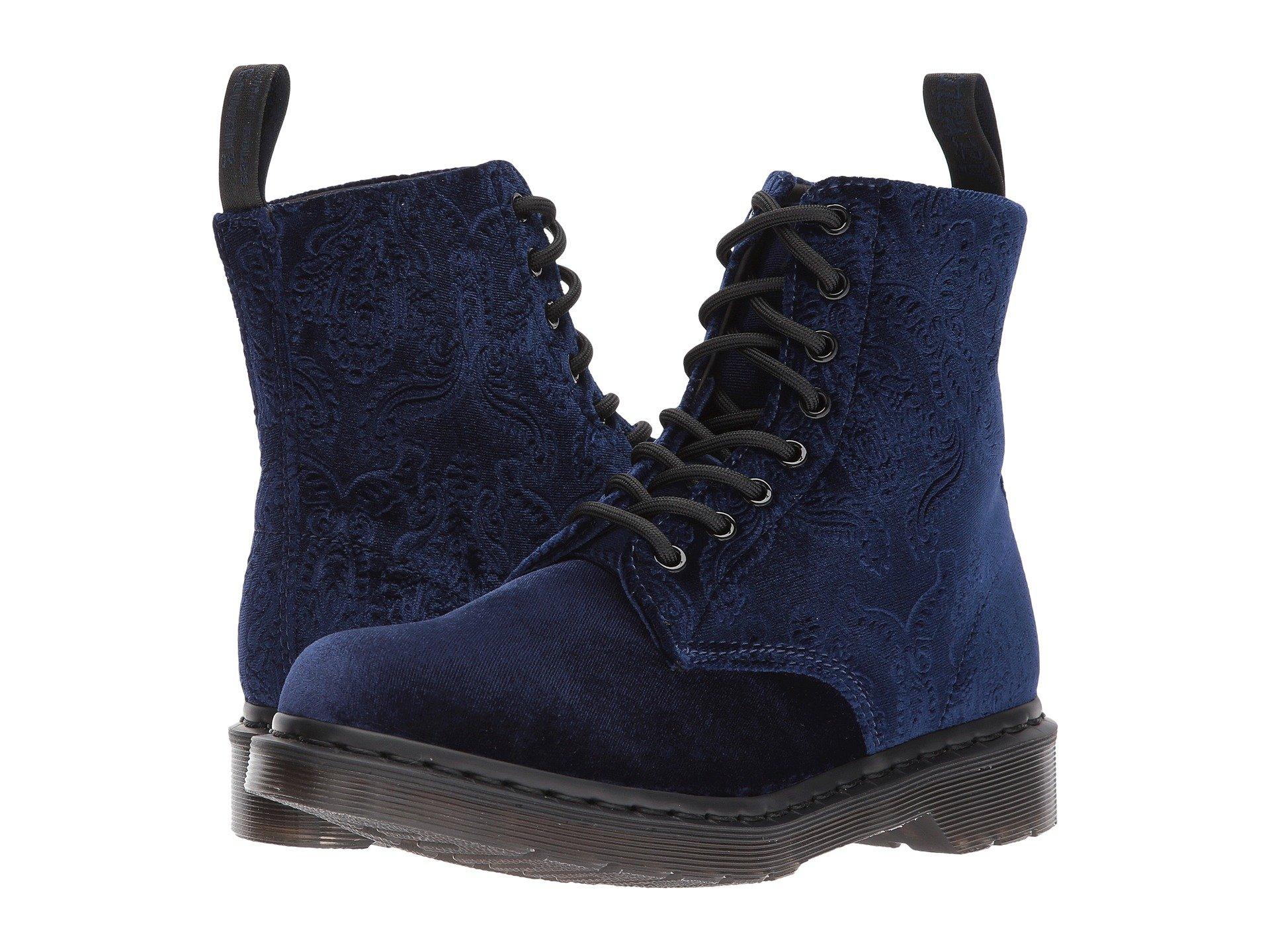 blue velvet dr martens