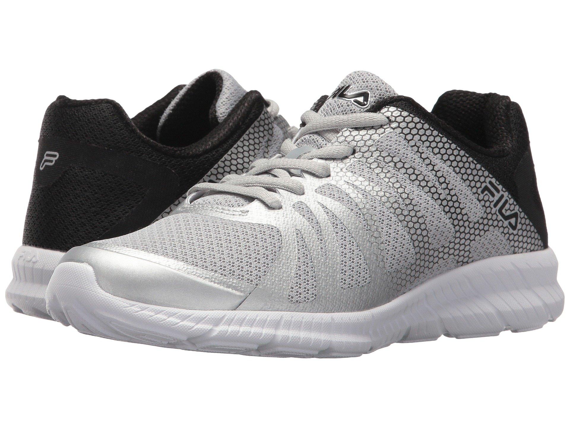 fila metallic silver