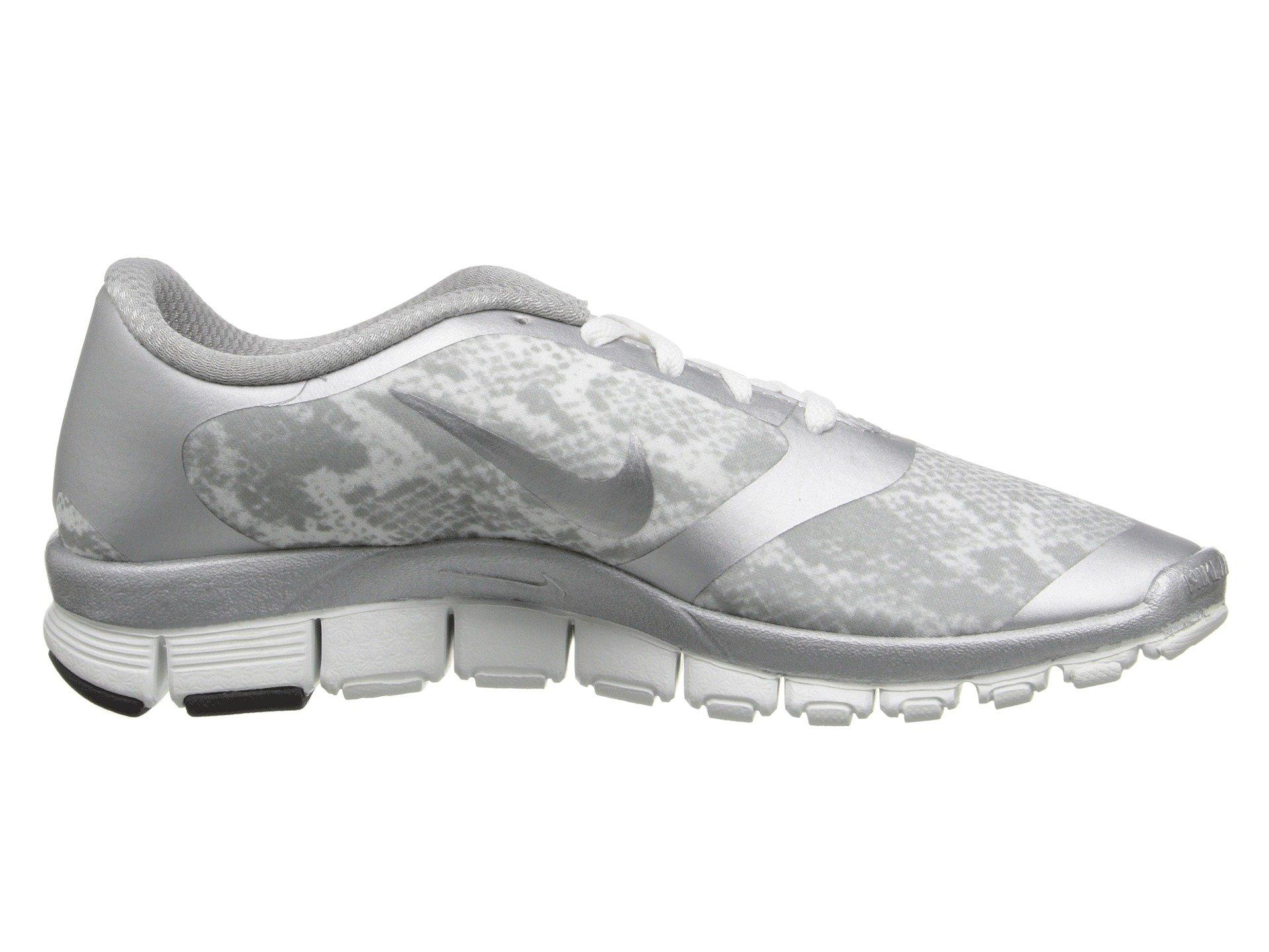 nike free 5.0 v4 silver