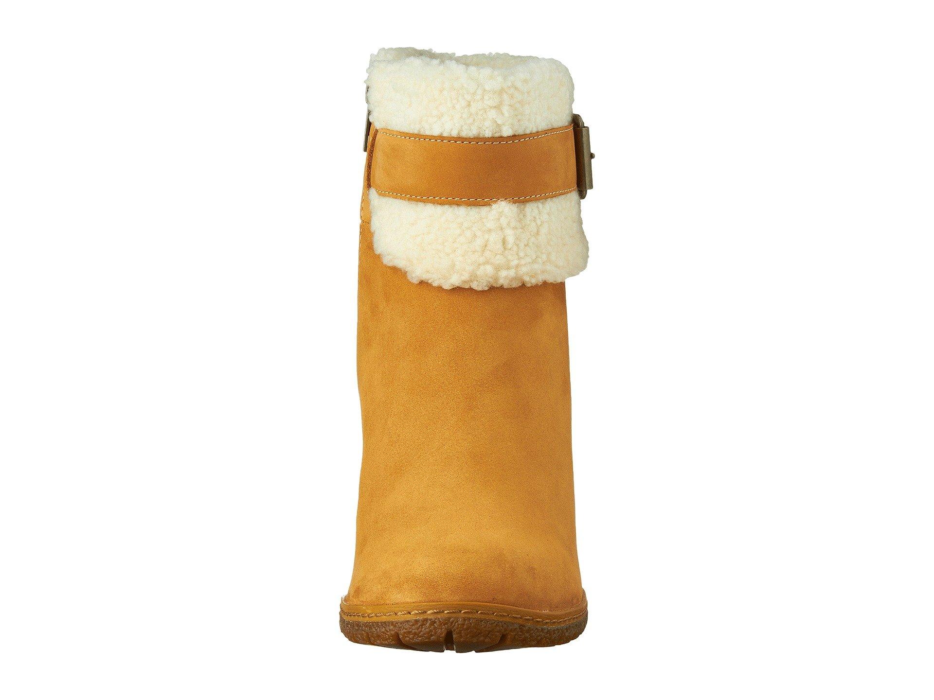 timberland teddy fleece wheat