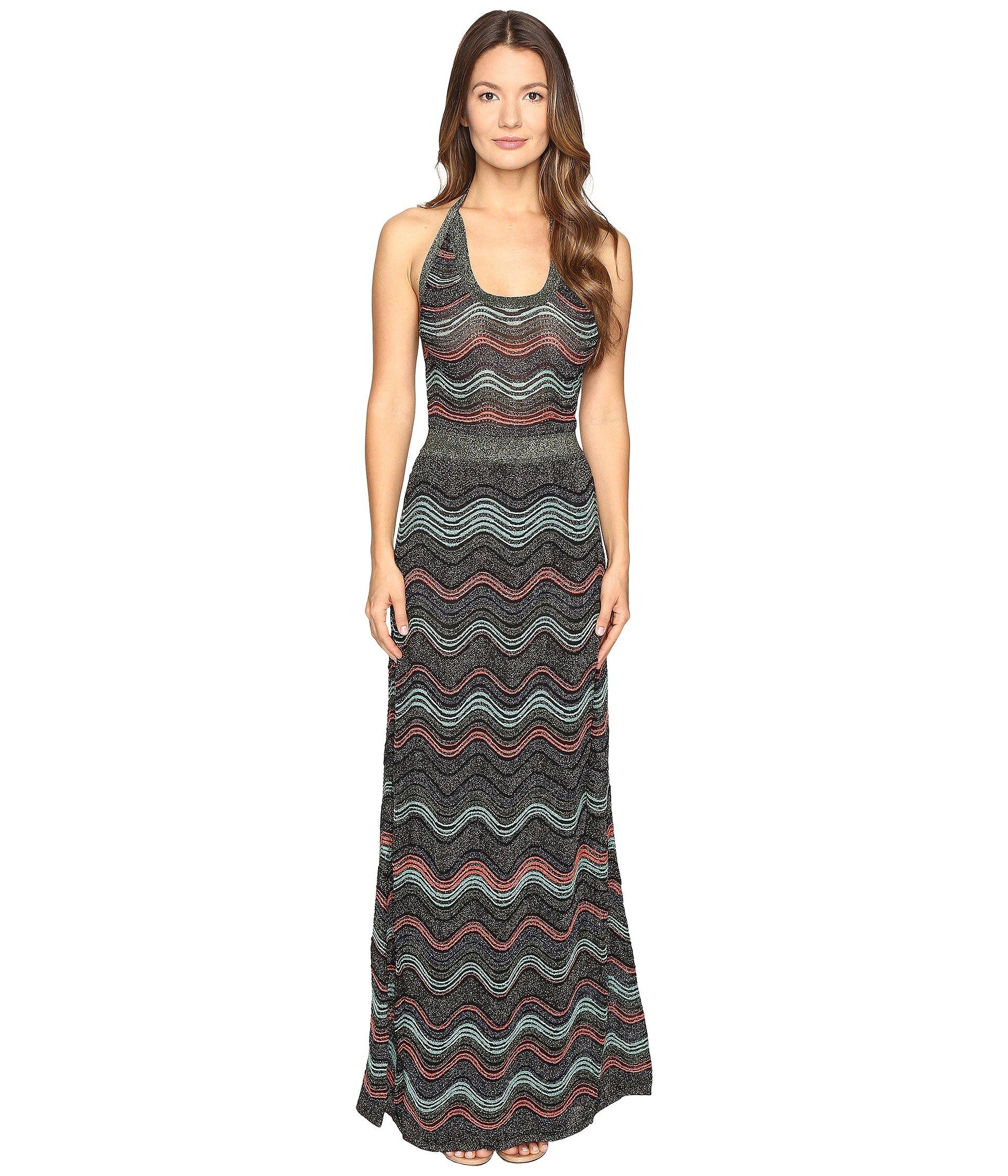 square halter neck dress
