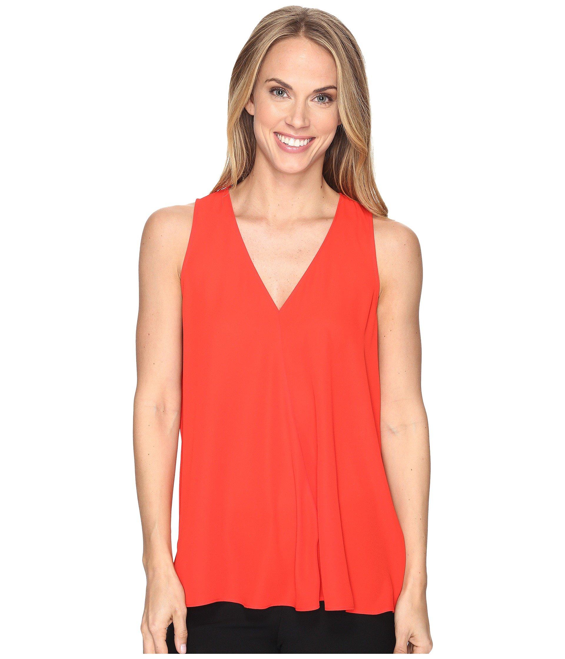 vince camuto v neck top