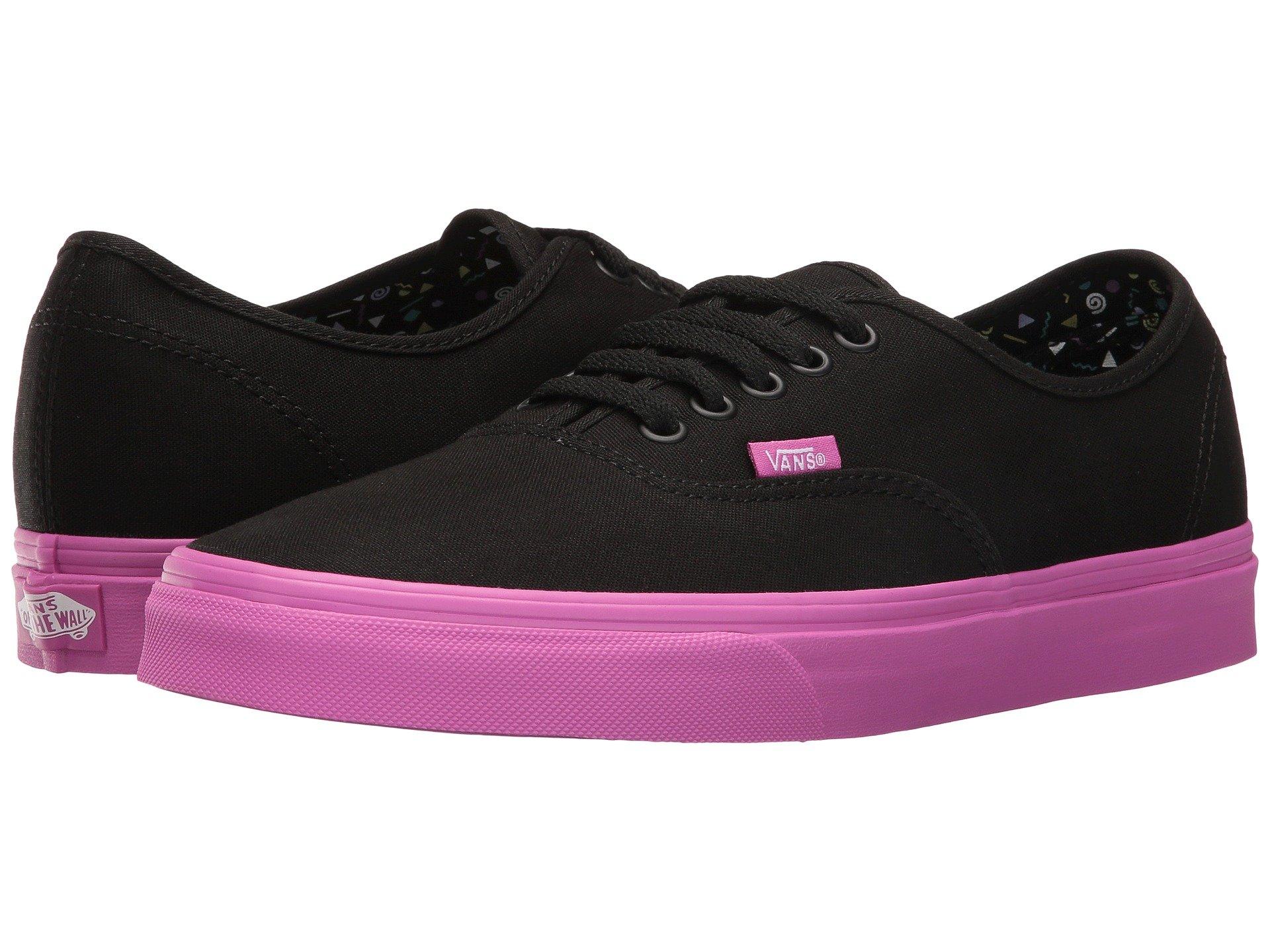 vans black and purple