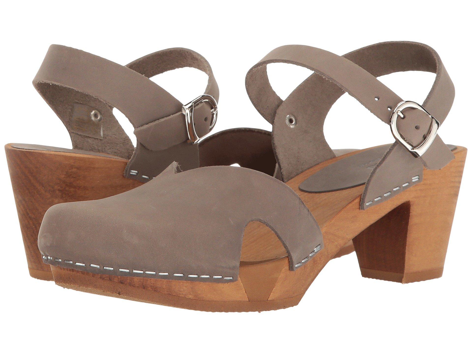 Sanita Womens Olisa Wedge Flex Olied Leather Sandals 