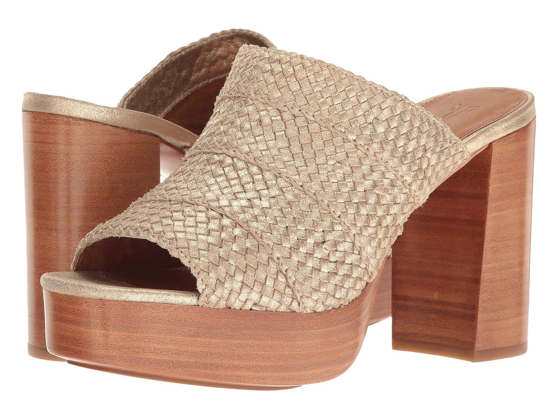frye katie woven slide