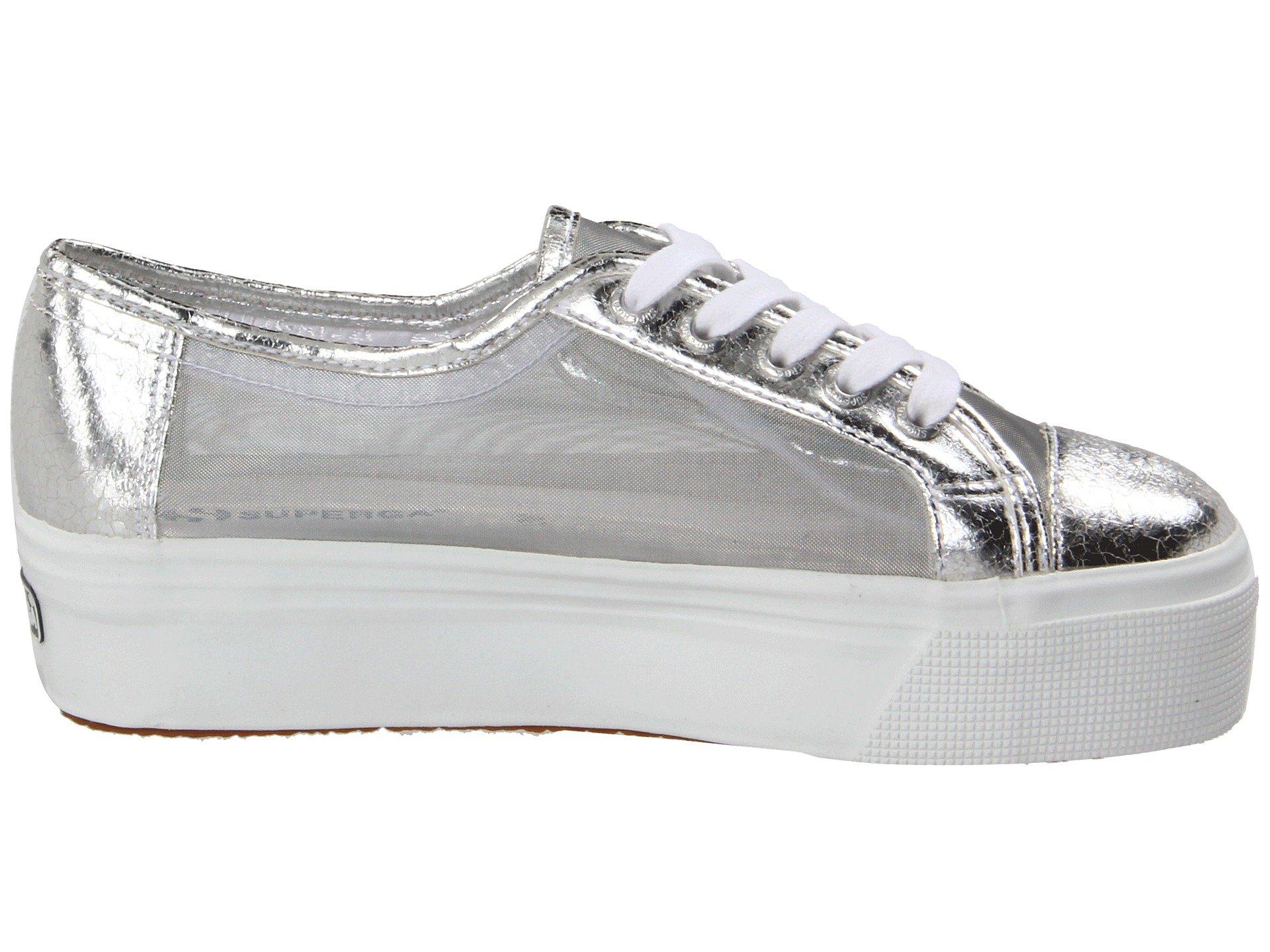 superga netw silver