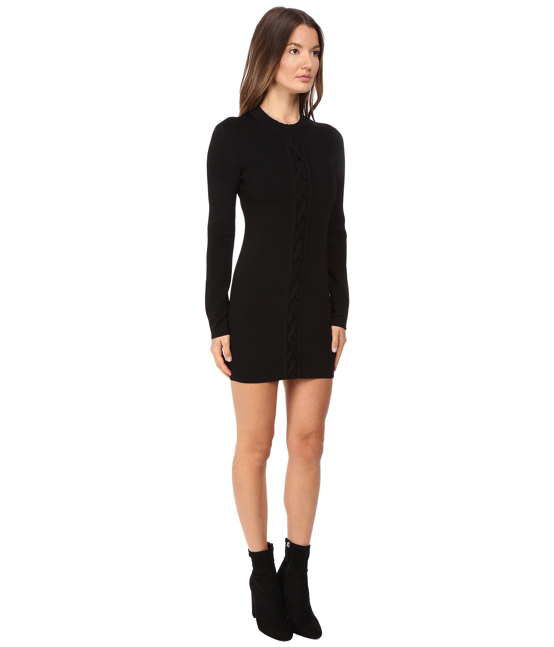 Neil Barrett Cable Knitted Dress - Black | ModeSens