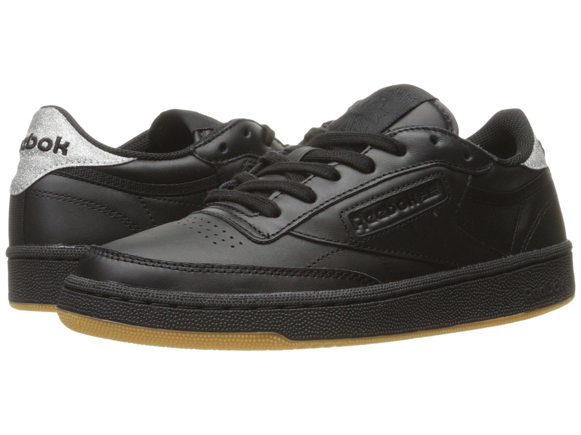 reebok club c 85 black gum