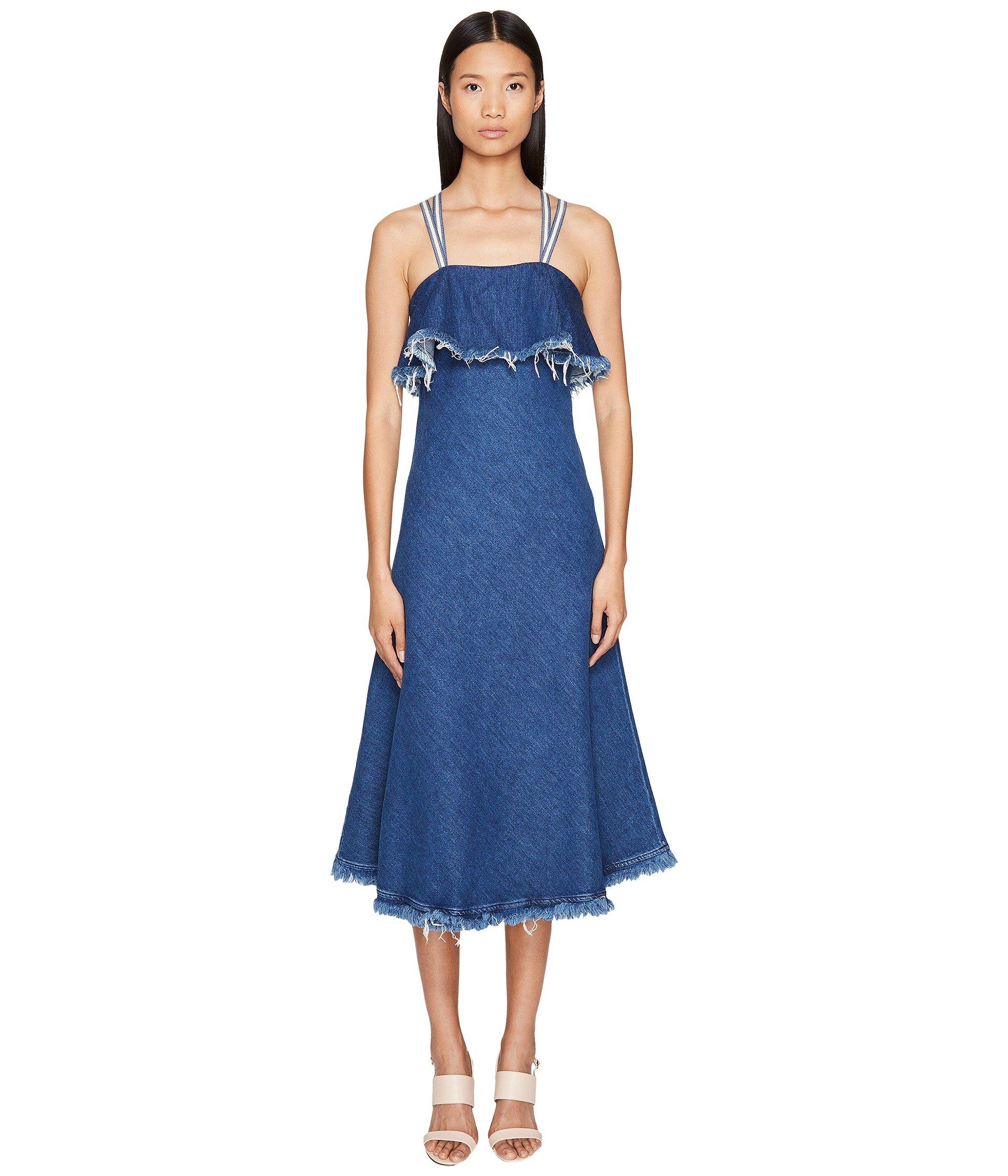 sportmax denim dress