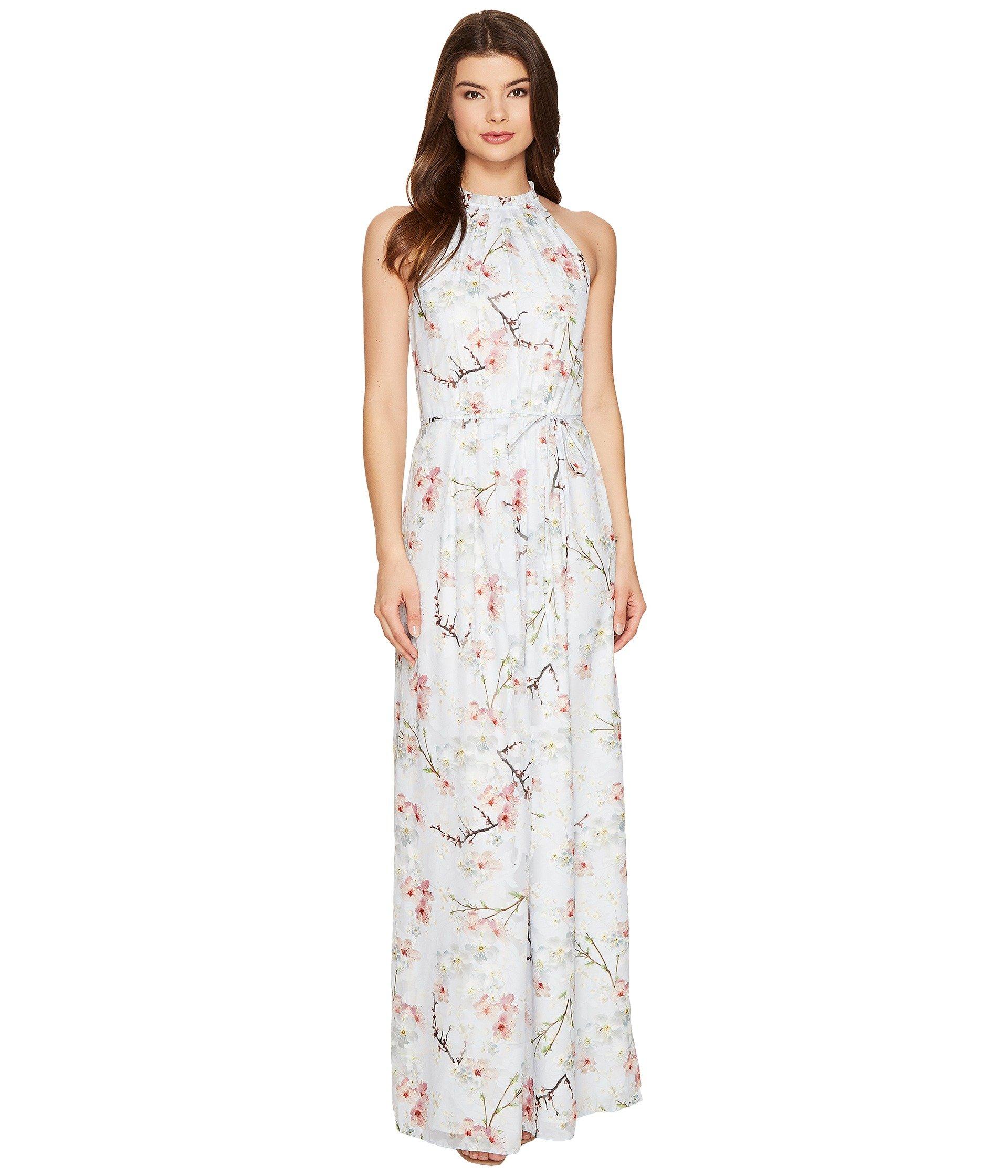 oriental maxi dress