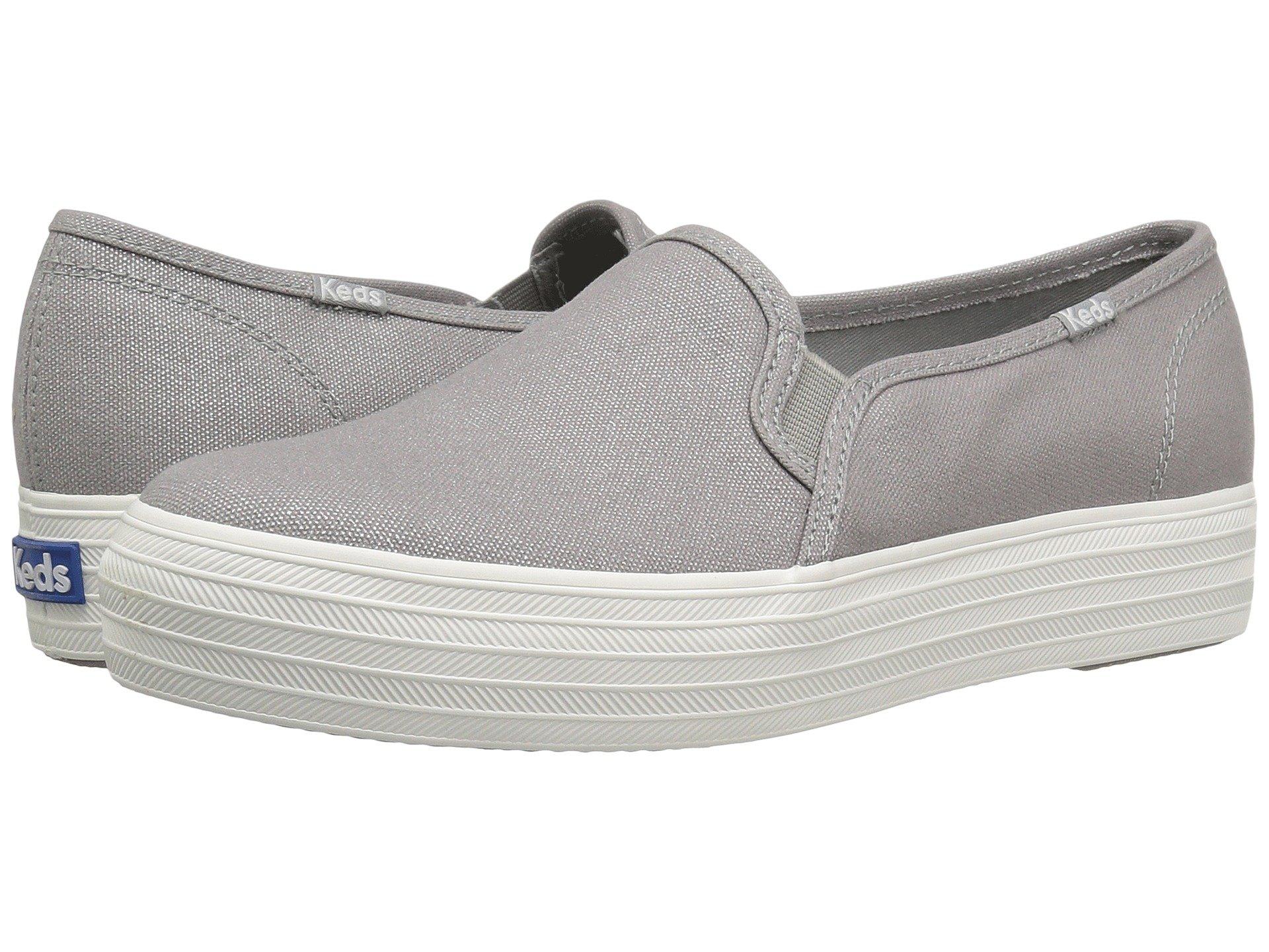 keds triple decker metallic