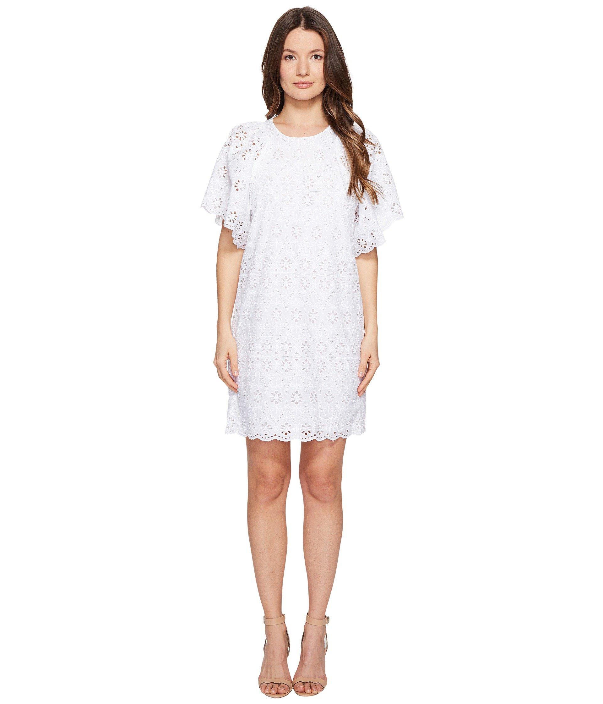 kate spade white eyelet dress