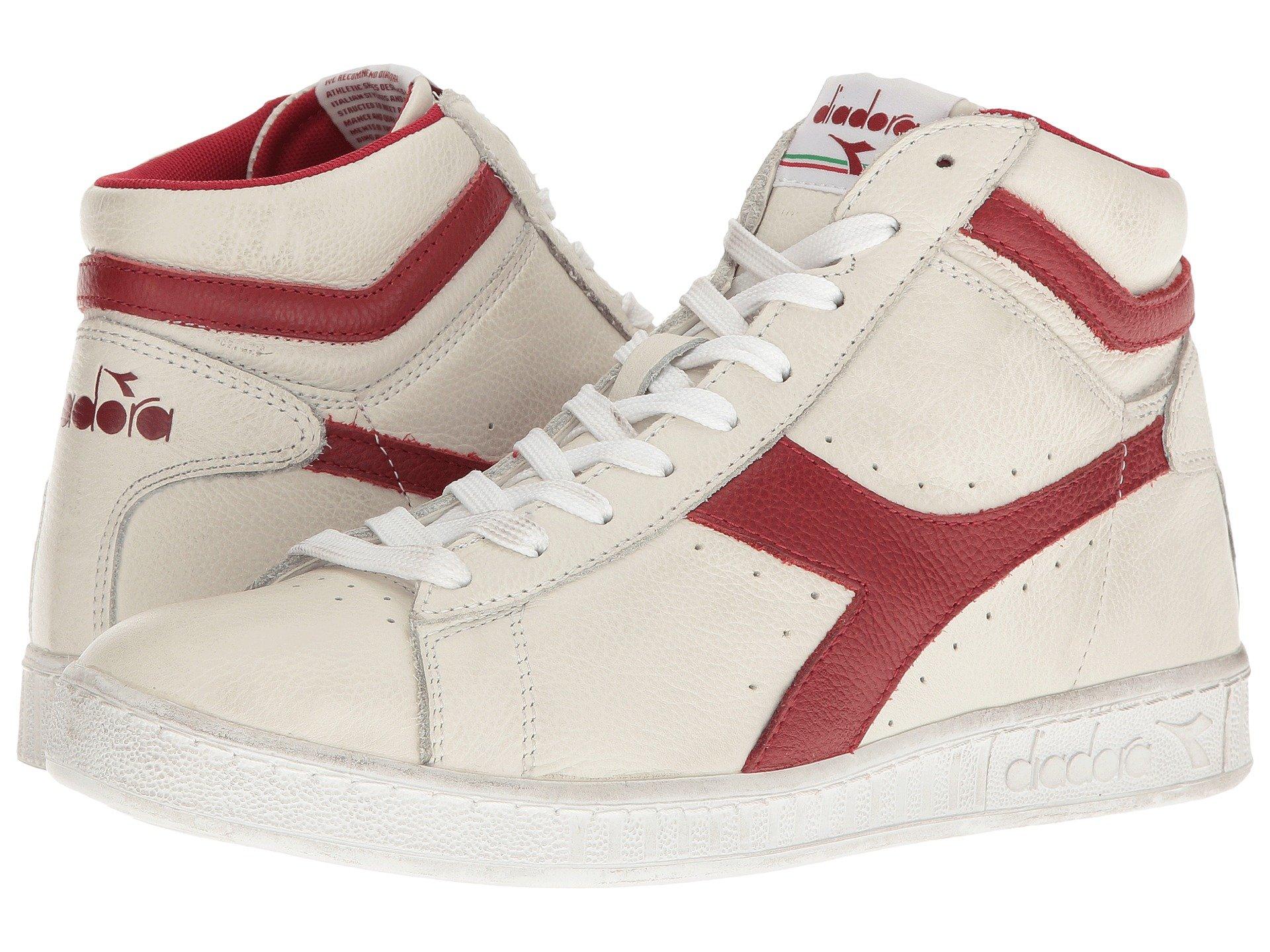 diadora game high white