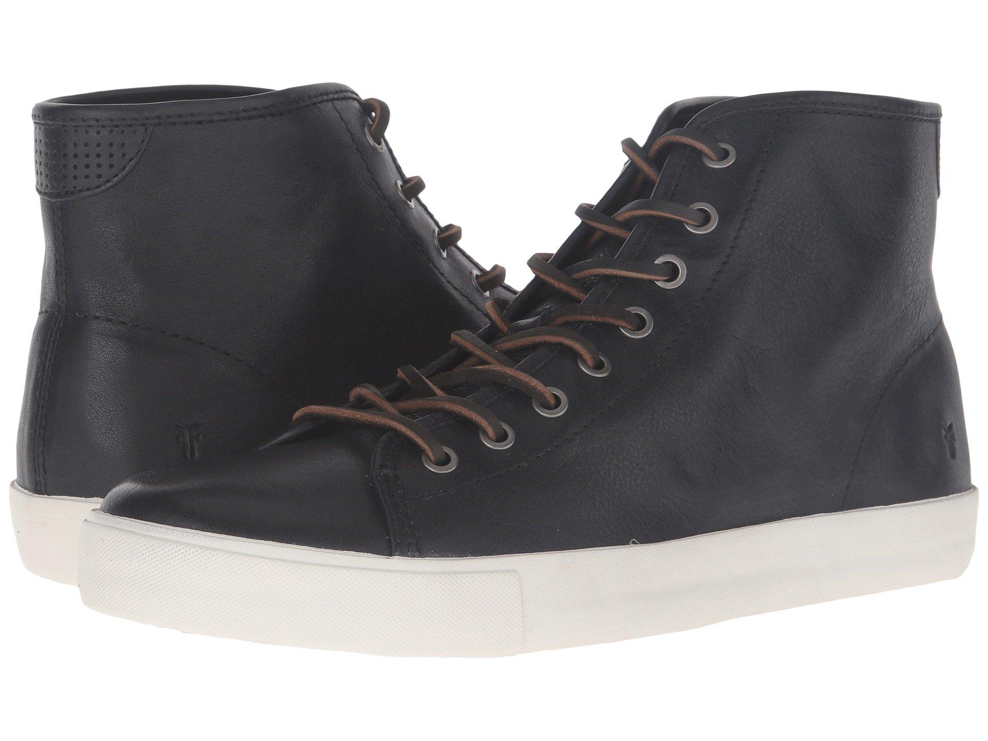 frye brett high black